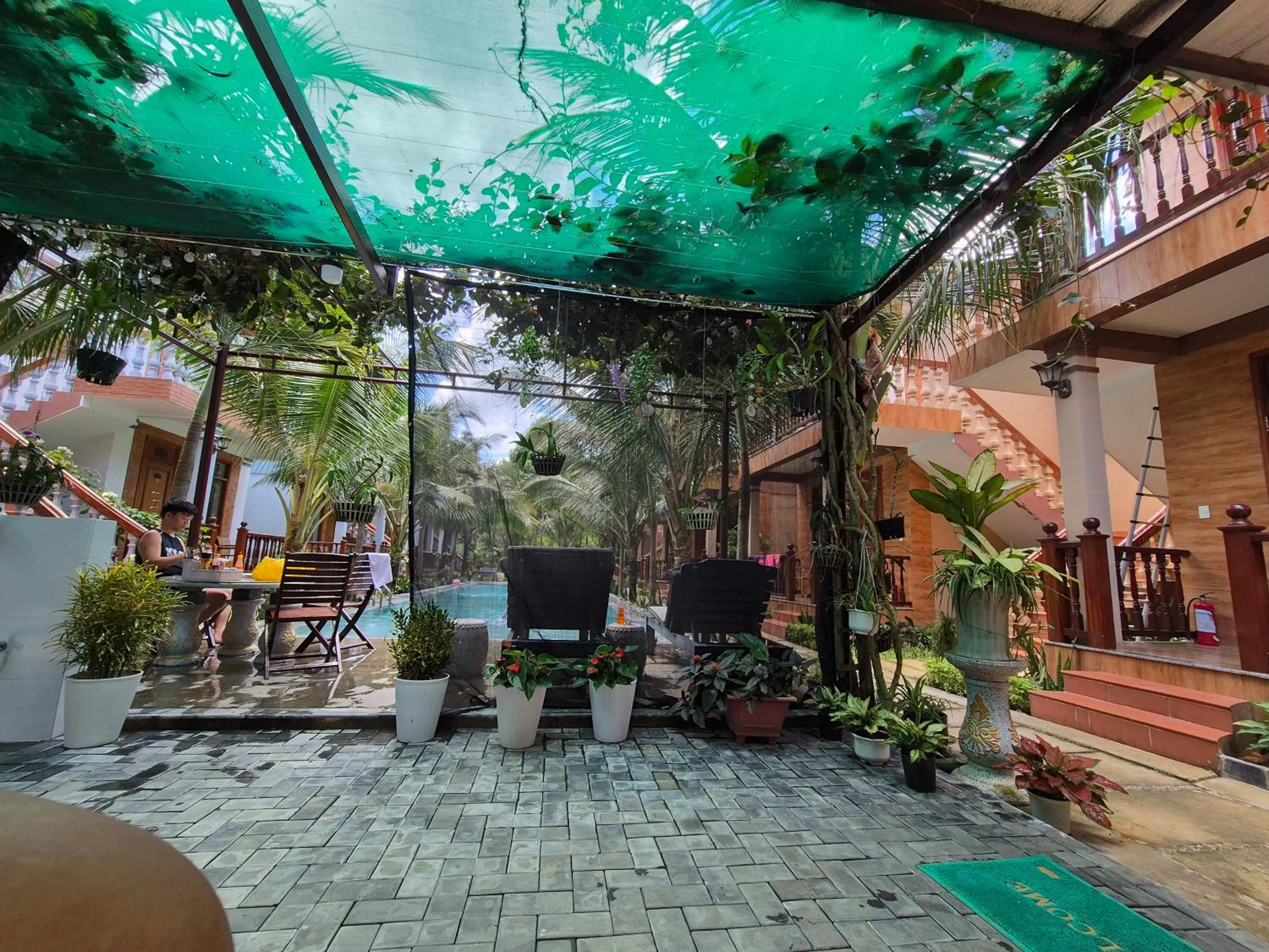 Patio in Valentina Resort & Spa Phu Quoc