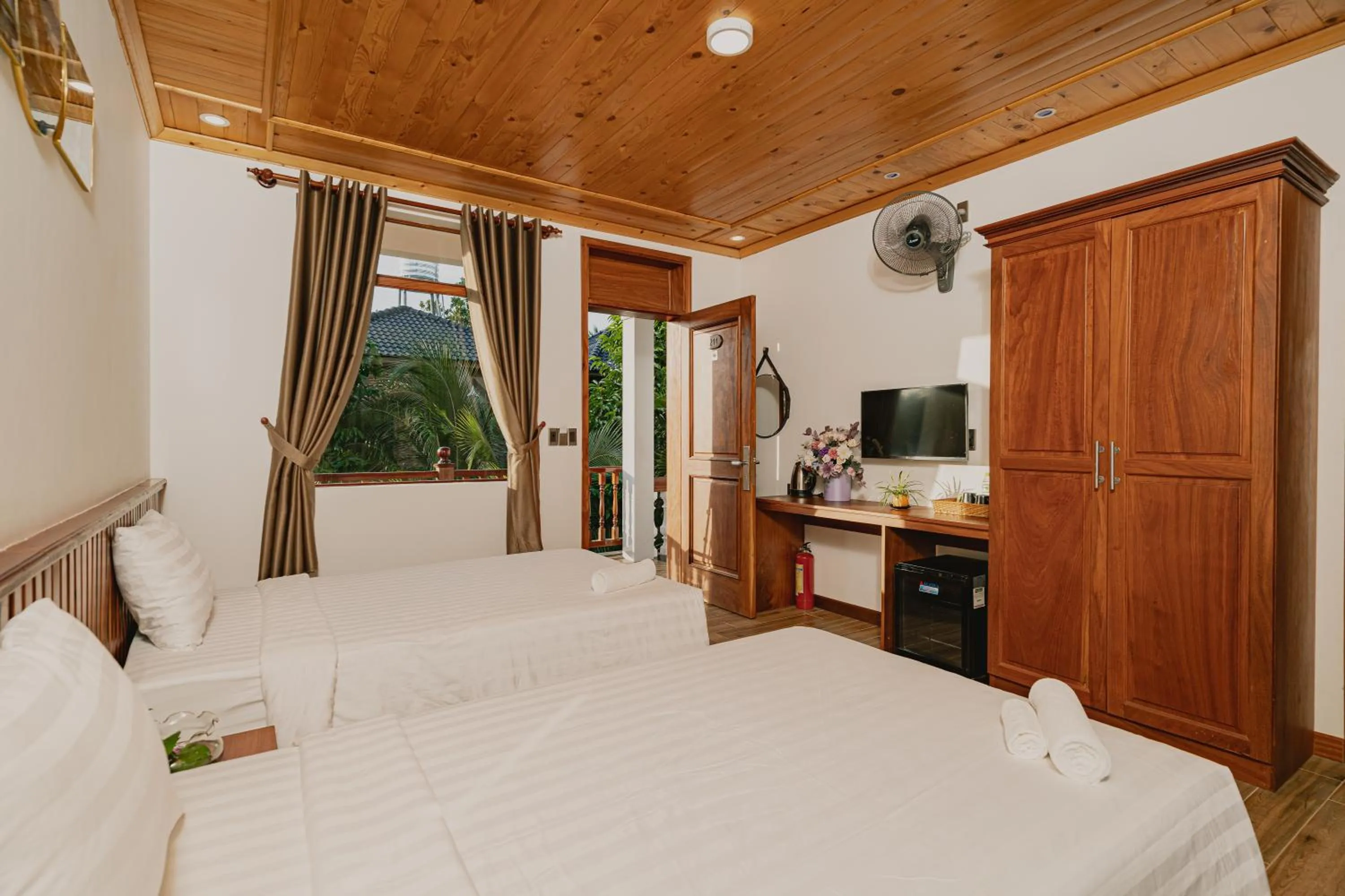 Bed in Valentina Resort & Spa Phu Quoc