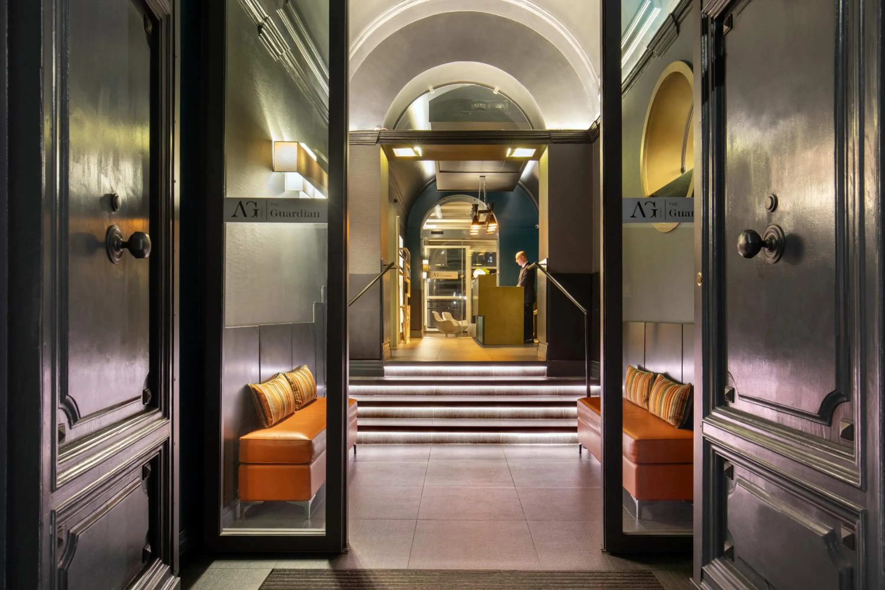 Lobby or reception in The Guardian