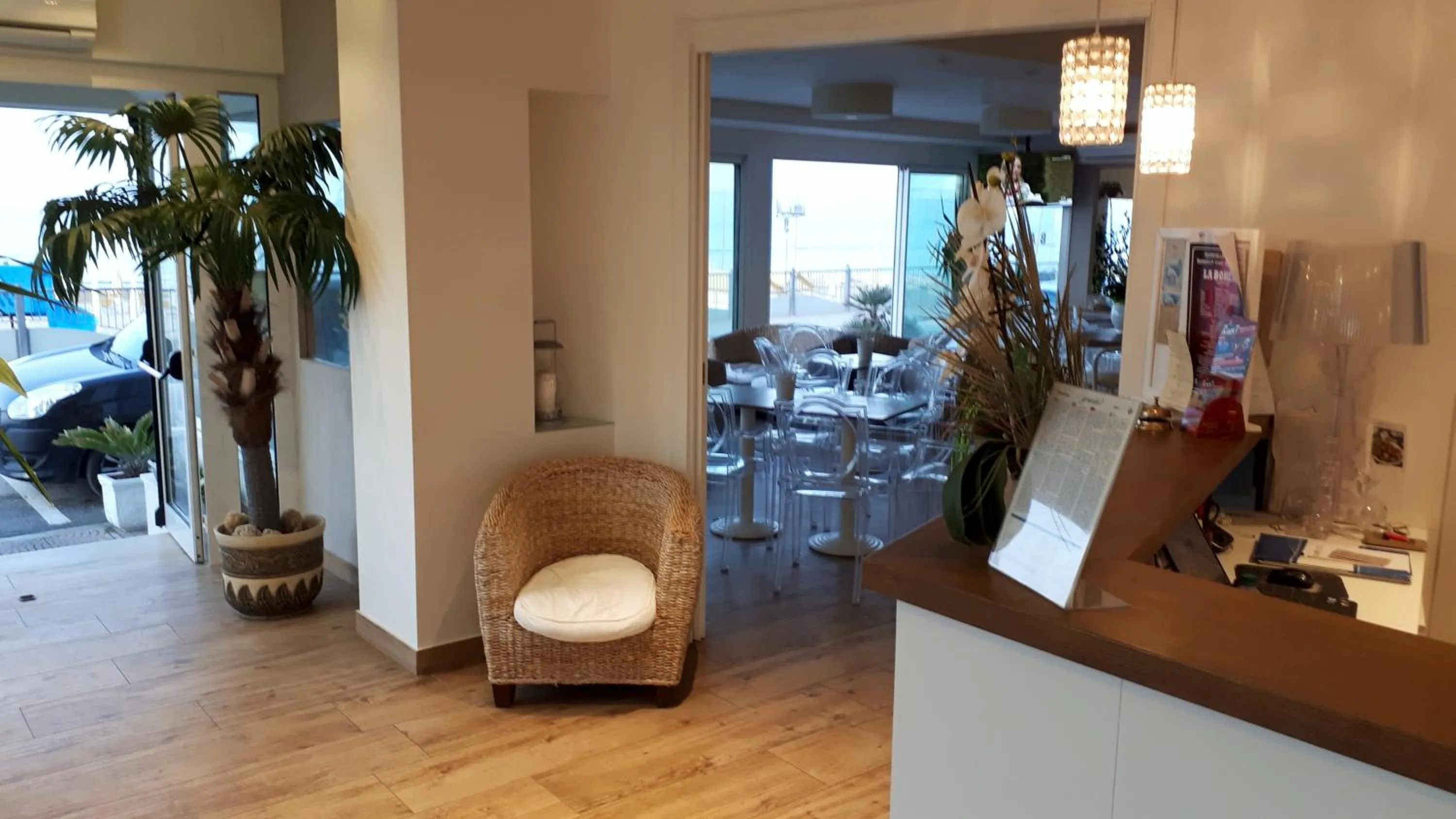 Lobby or reception in Hotel Oasi Ristorante Pizzeria