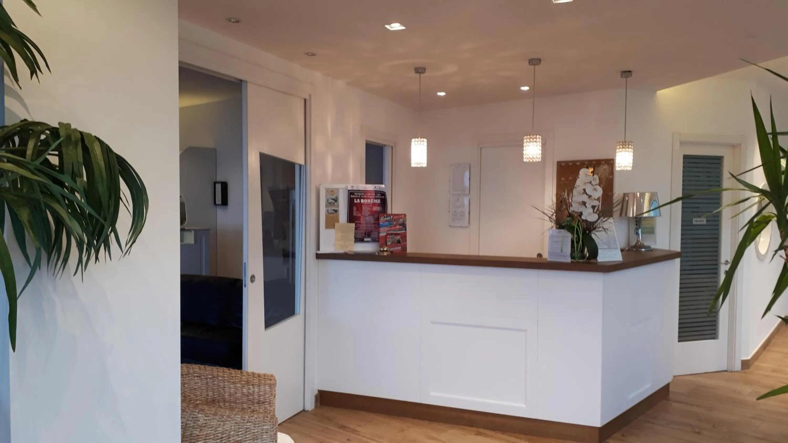 Lobby or reception in Hotel Oasi Ristorante Pizzeria