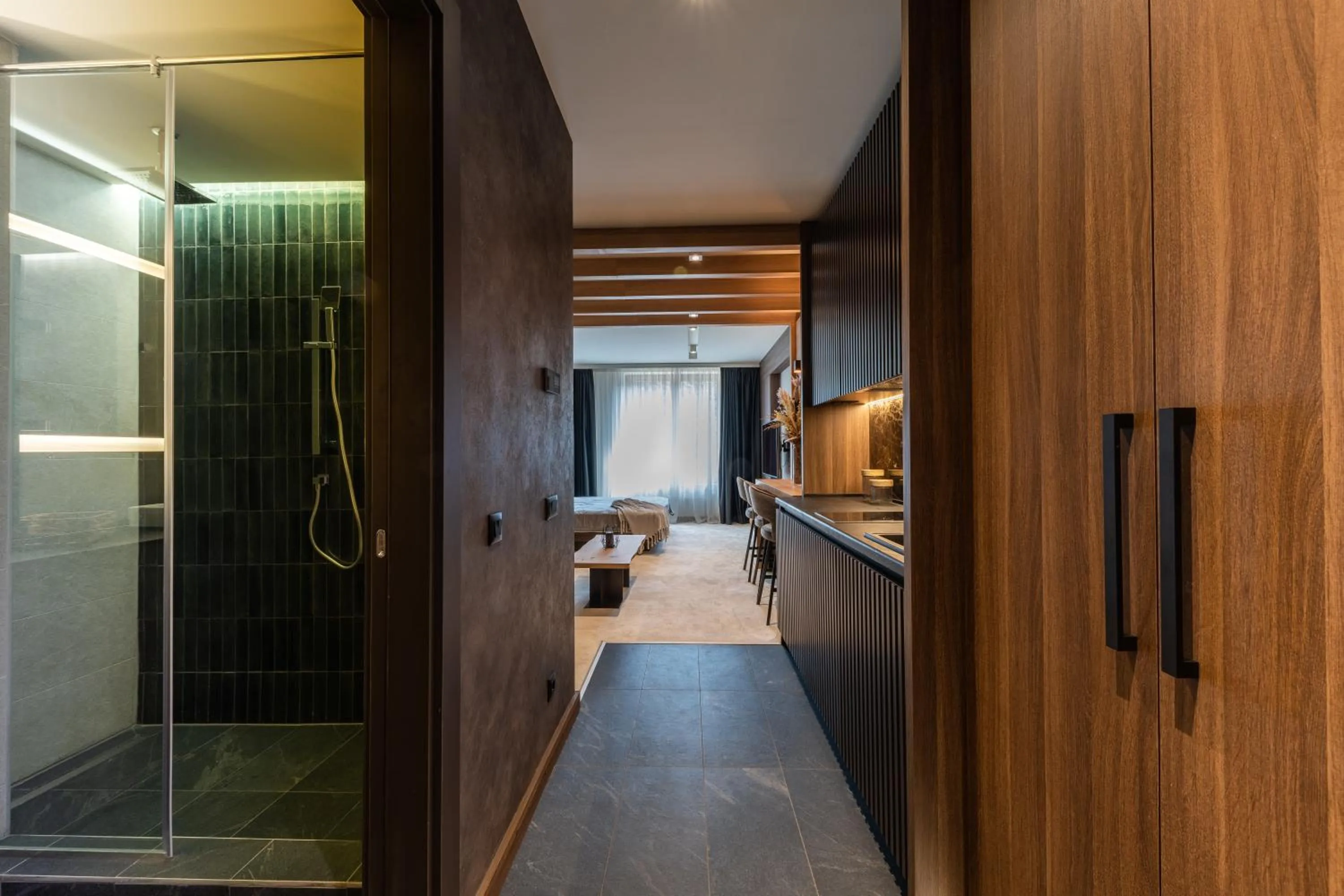 Bathroom in Aparthotel Woodside by Anaya