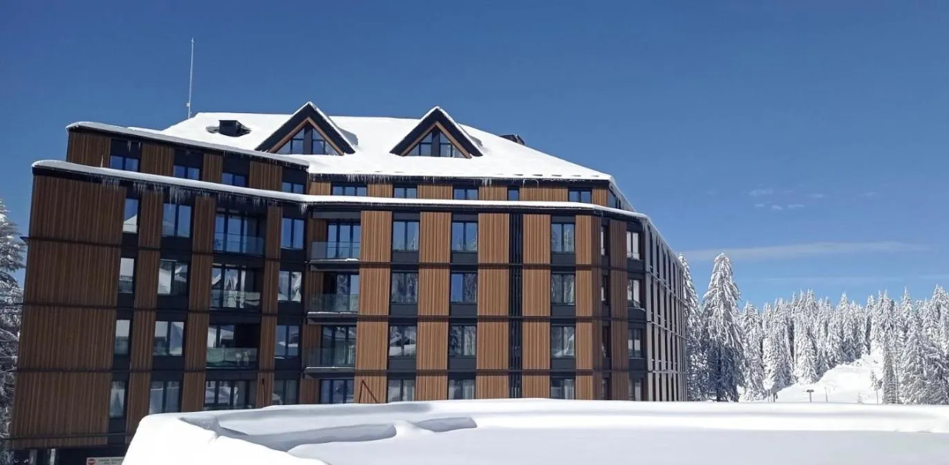 Property building in Aparthotel Woodside by Anaya