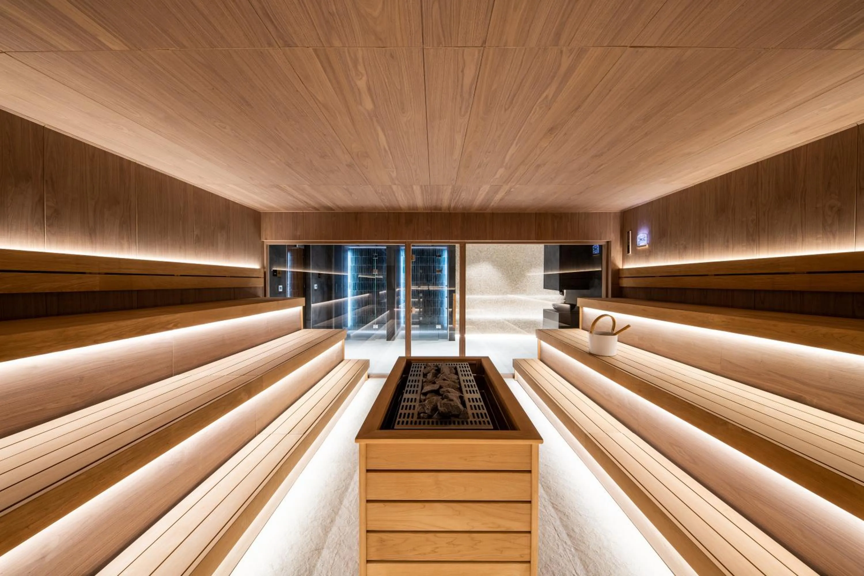 Sauna in Aparthotel Woodside by Anaya