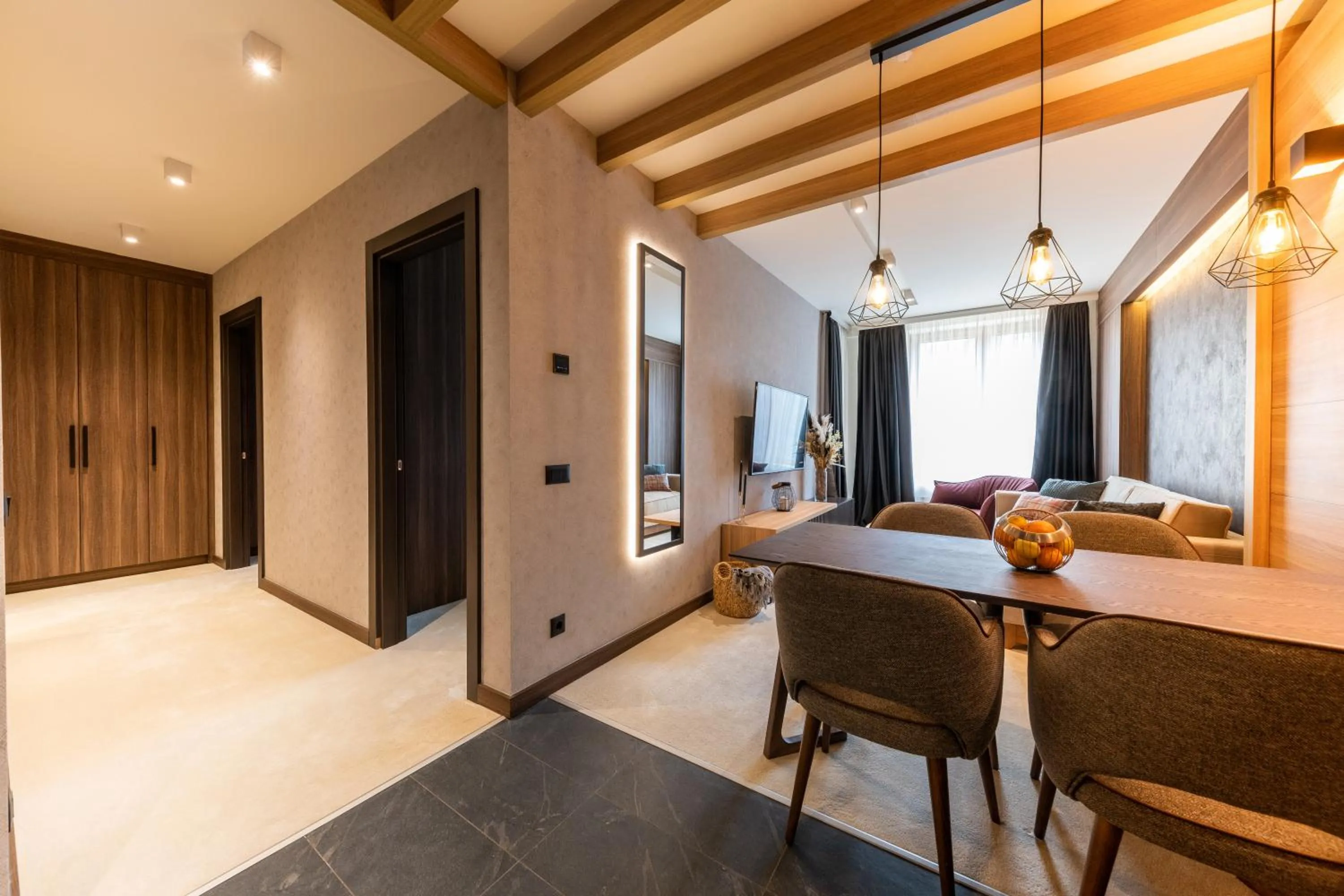 Living room in Aparthotel Woodside by Anaya