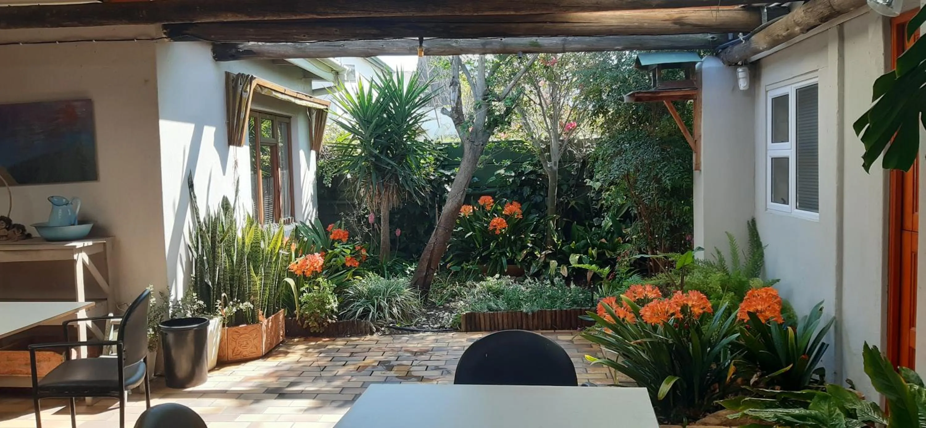 Patio in Die Tuis Huis Selfcatering NO LOADSHEDDING