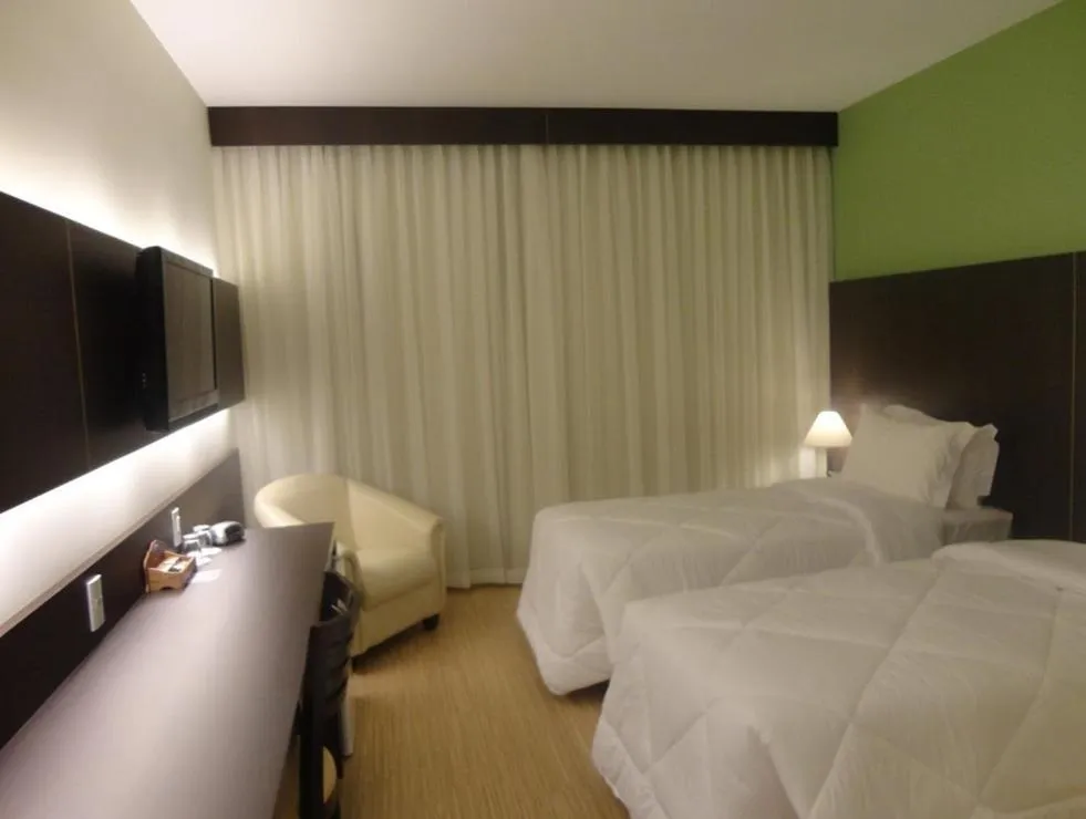 Photo of the whole room, Bed in Hotel Mirante São Brás