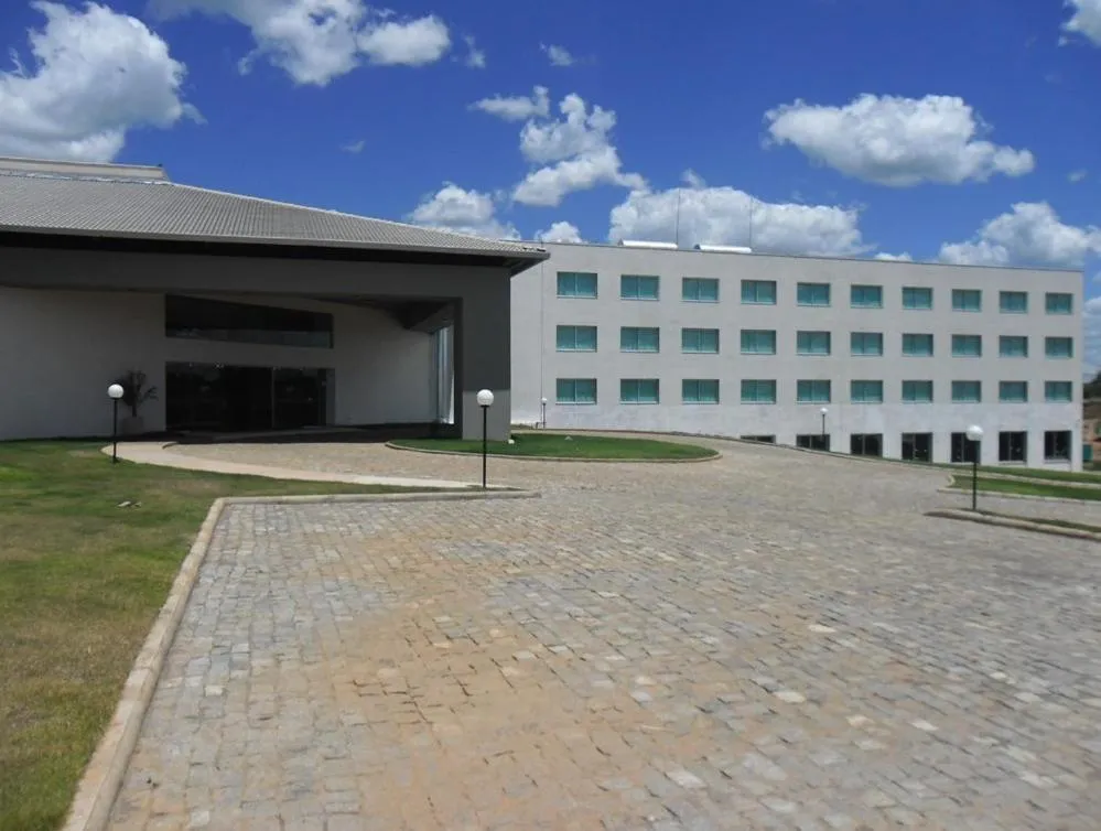 Facade/entrance in Hotel Mirante São Brás