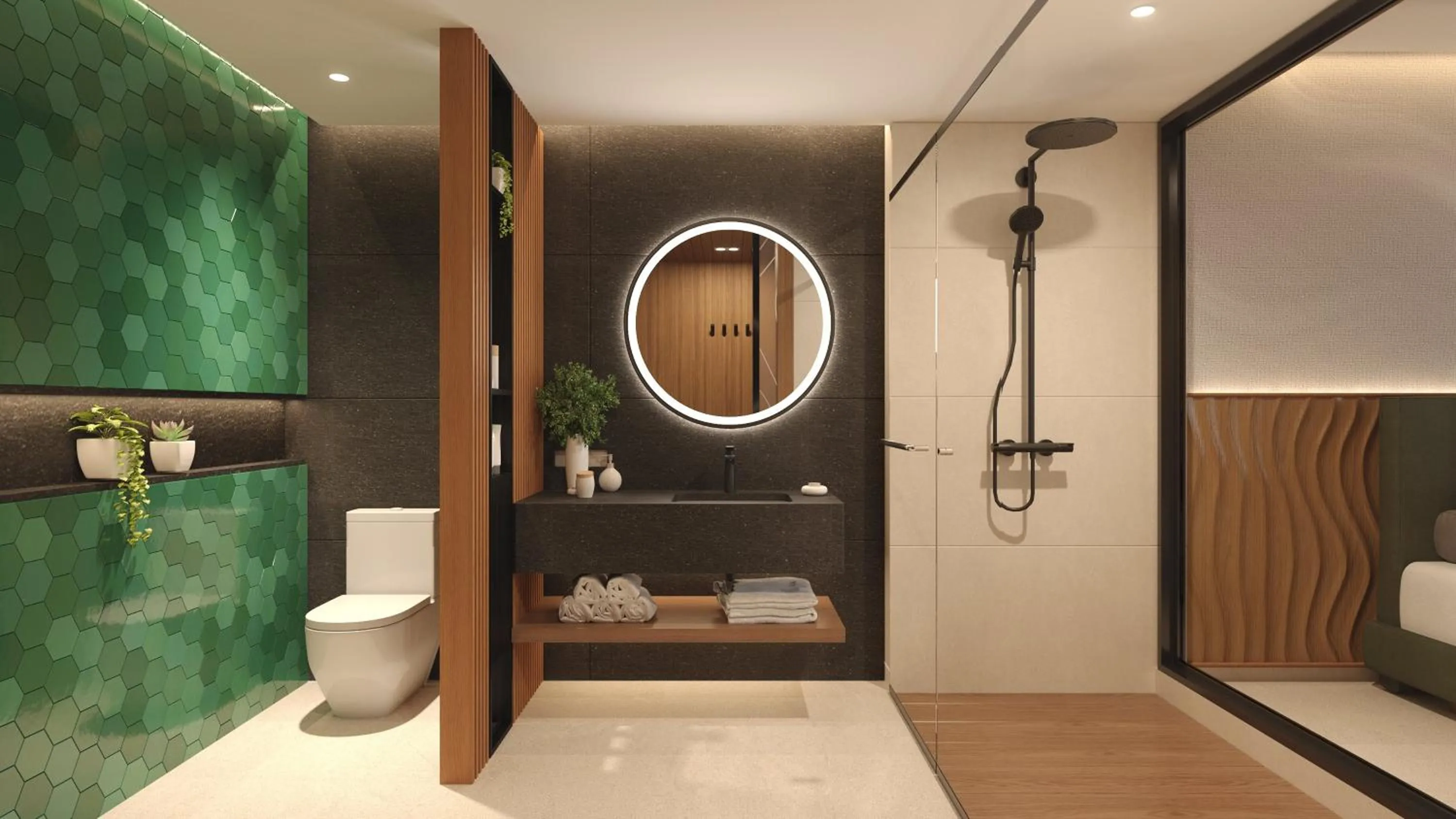 Bathroom in Hotel Indigo - Galapagos by IHG