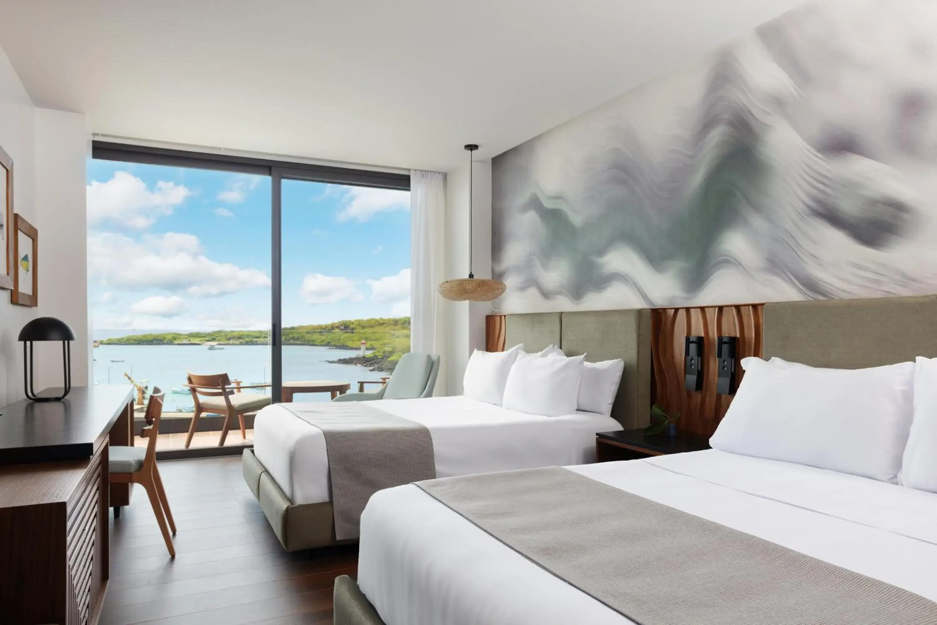 Standard Queen Room with Two Queen Beds - Oceanfront in Hotel Indigo - Galapagos by IHG Standard Queen Room with Two Queen Beds - Oceanfront in Hotel Indigo - Galapagos by IHG