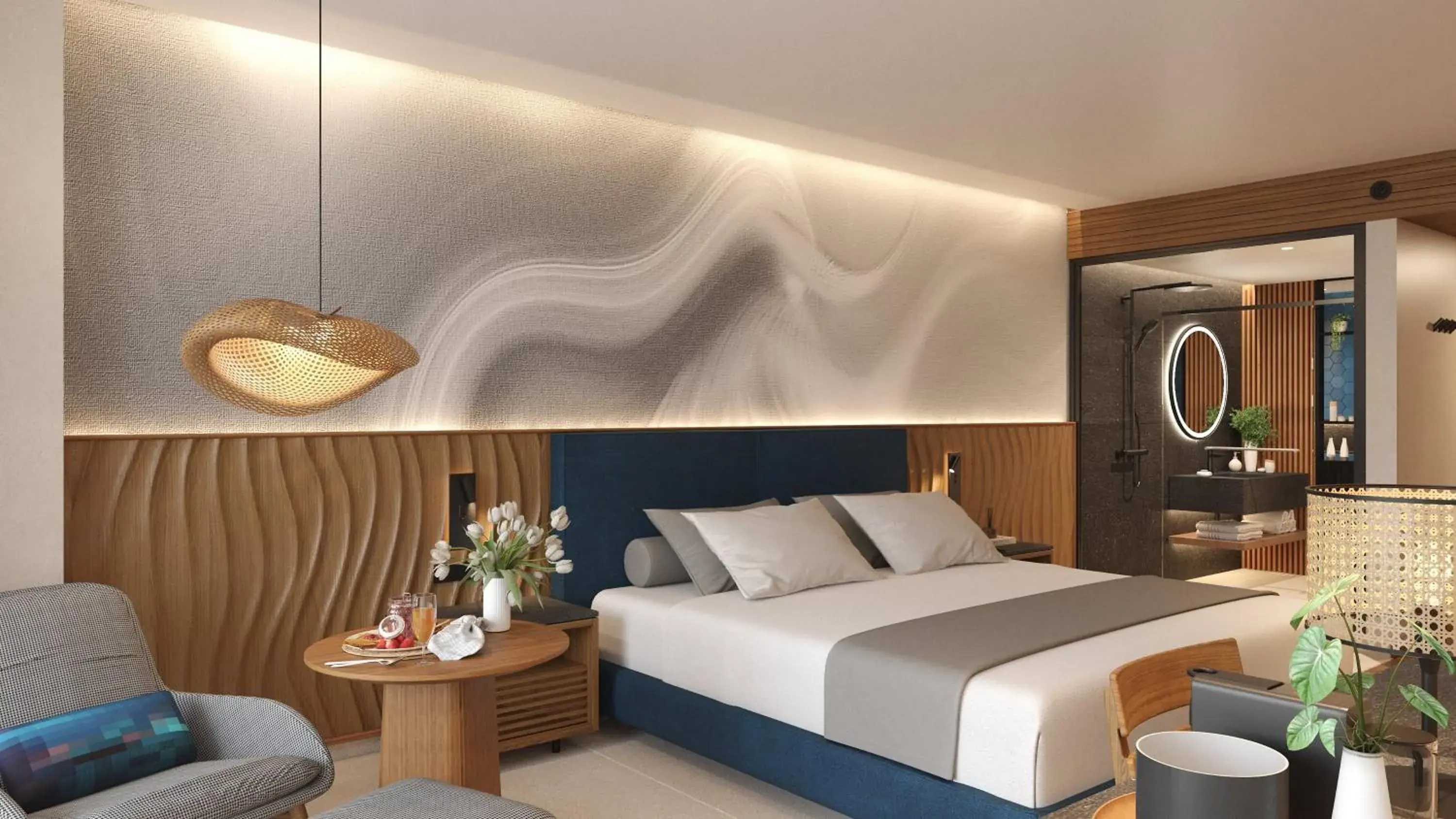 King Room - Communication Accessible in Hotel Indigo - Galapagos by IHG King Room - Communication Accessible in Hotel Indigo - Galapagos by IHG