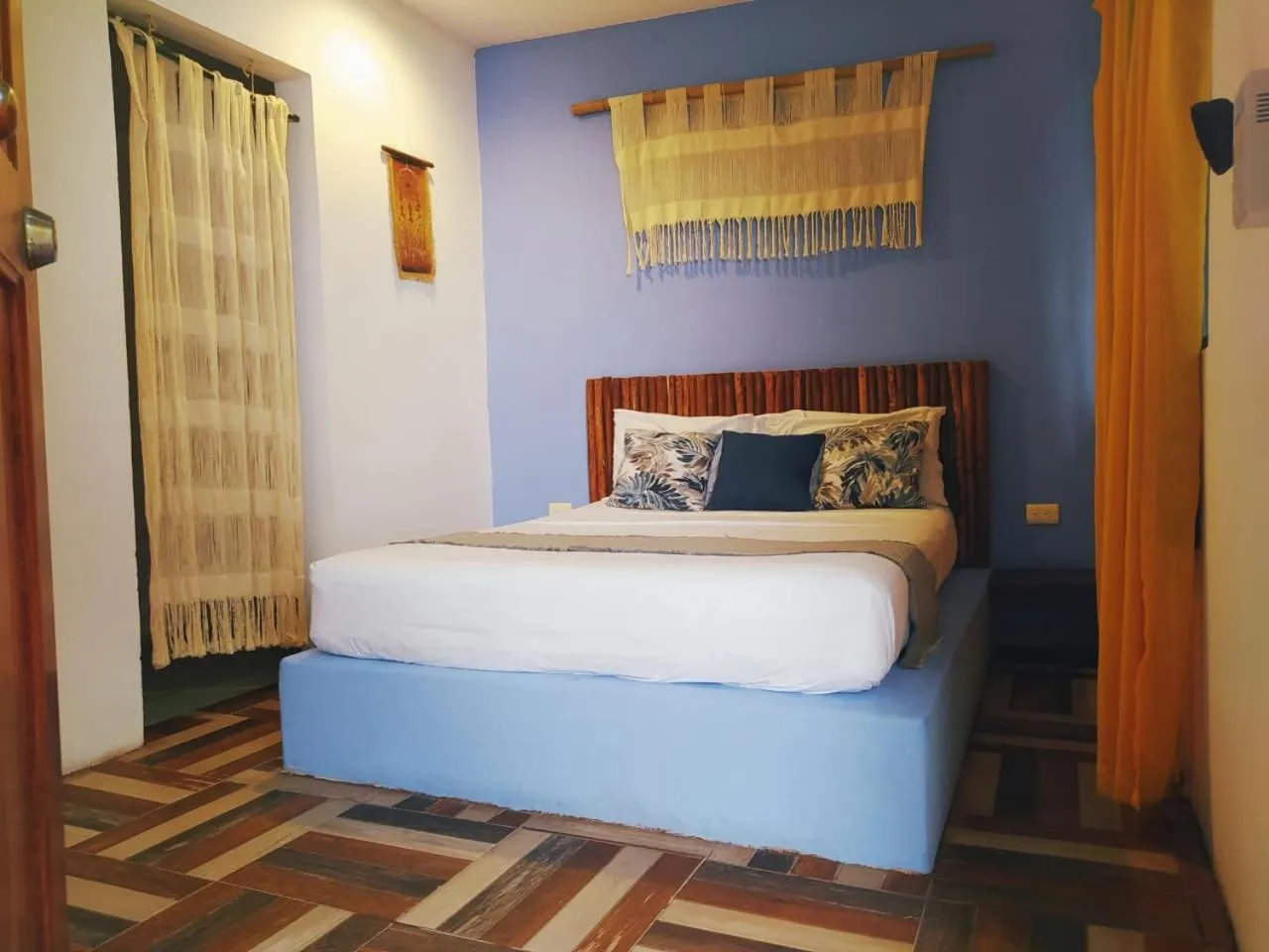 Bed in Hotel Jardin Mahahual