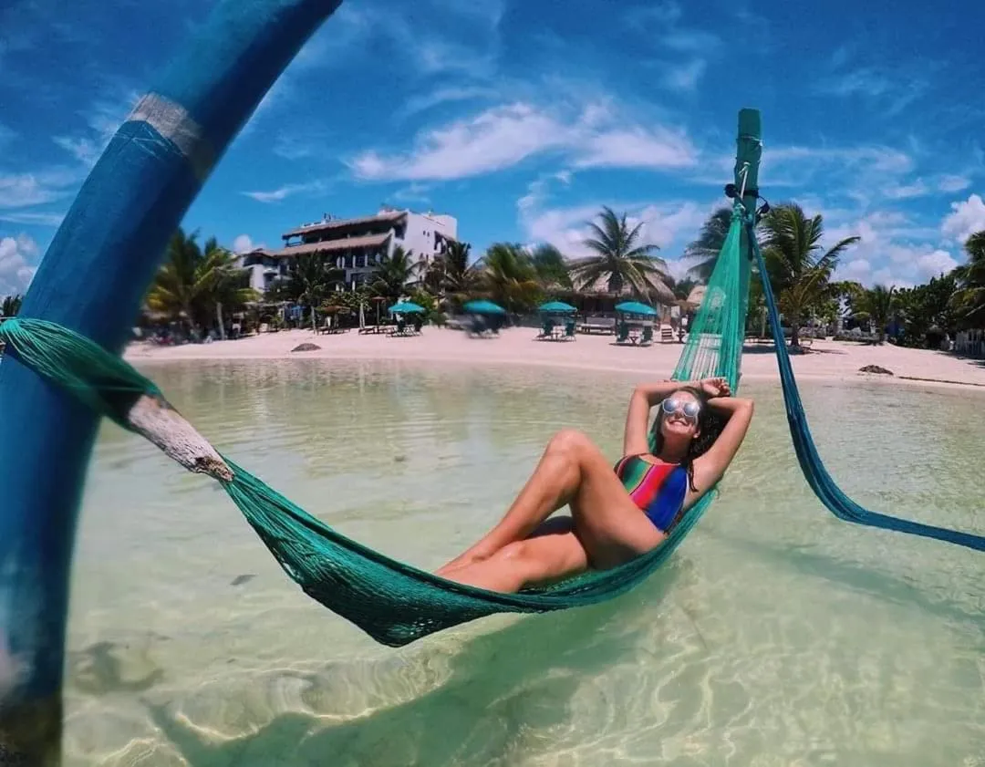 Beach in Hotel Jardin Mahahual