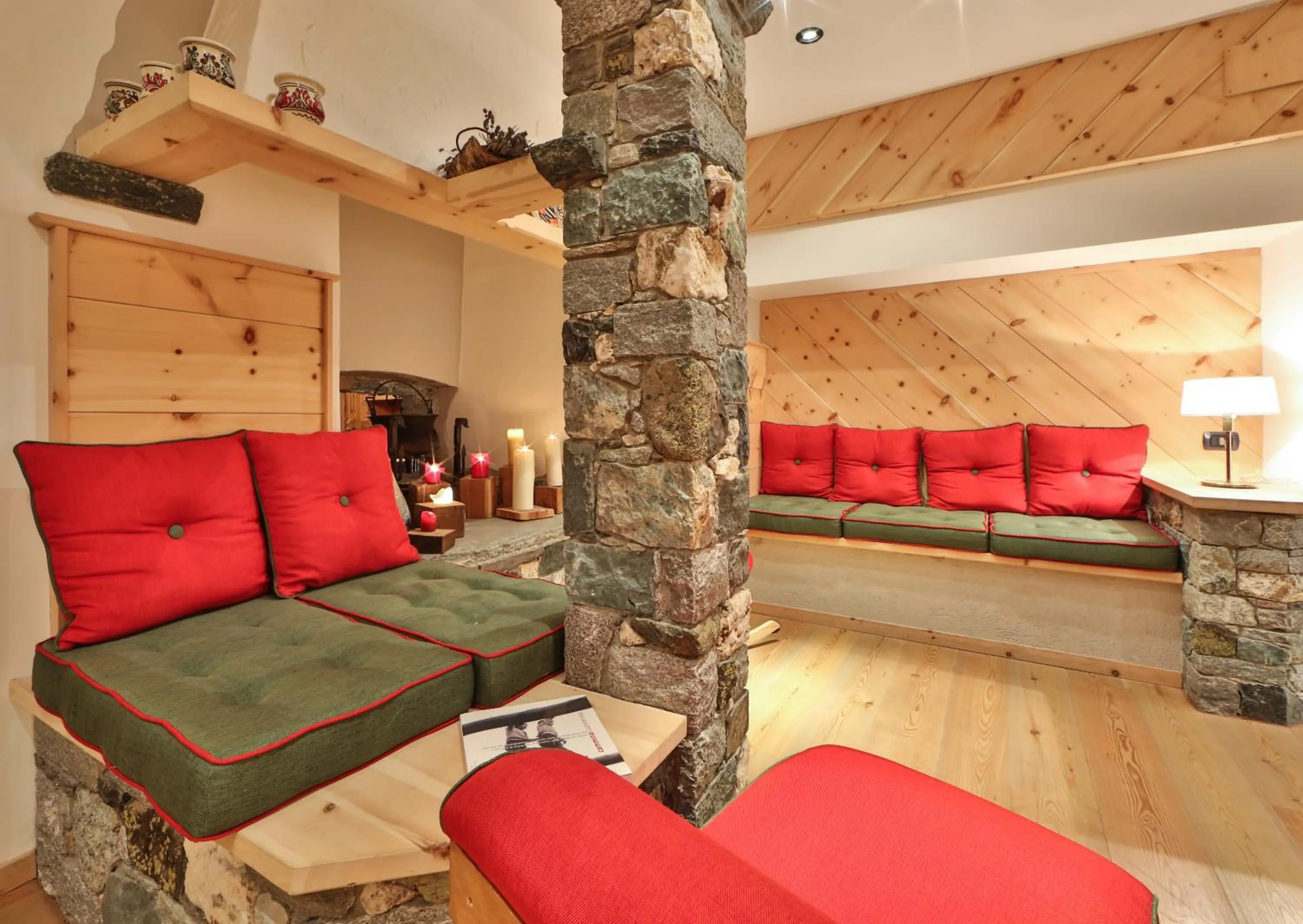 Living room in Hotel Alla Posta