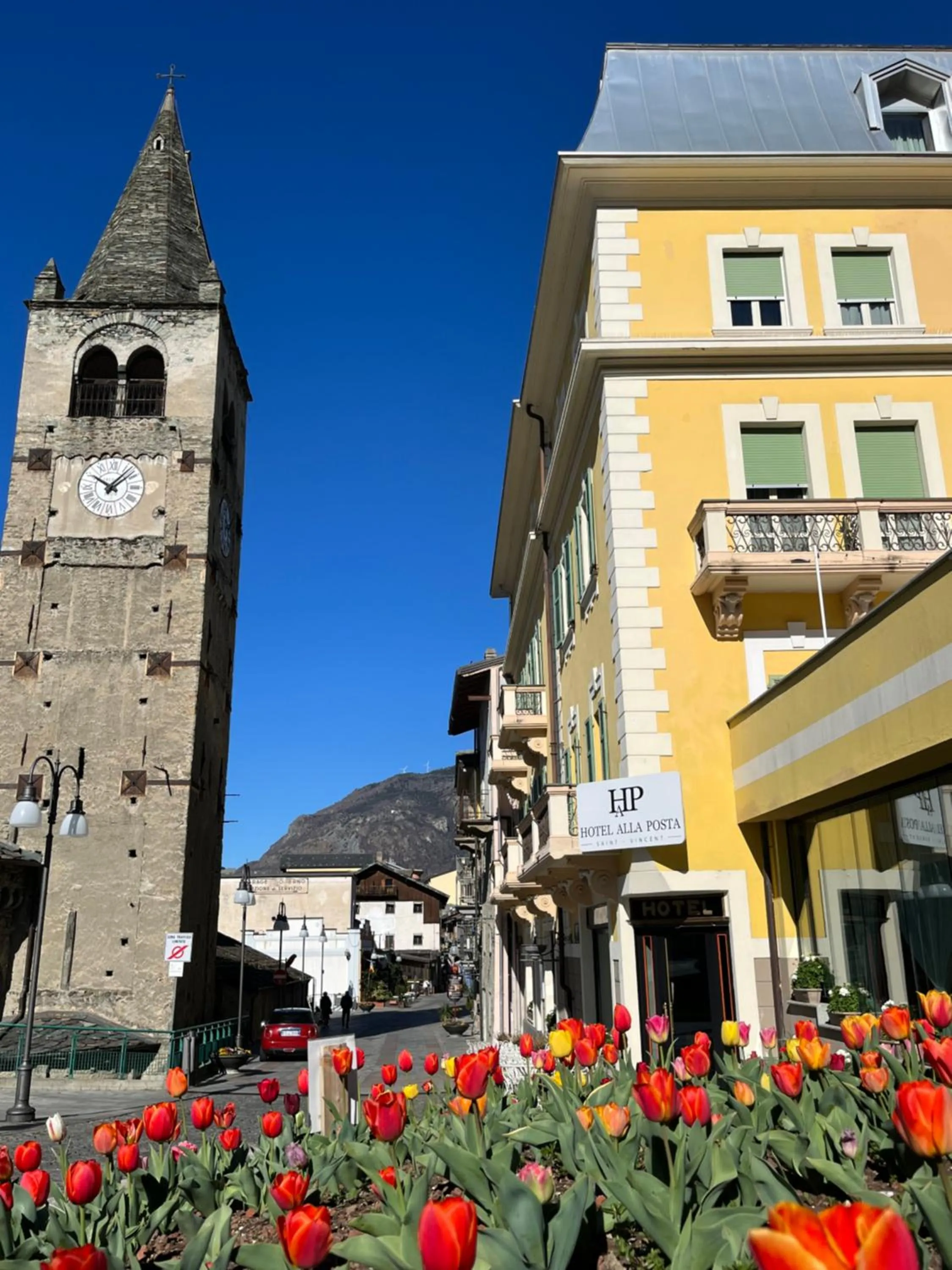 Property building in Hotel Alla Posta