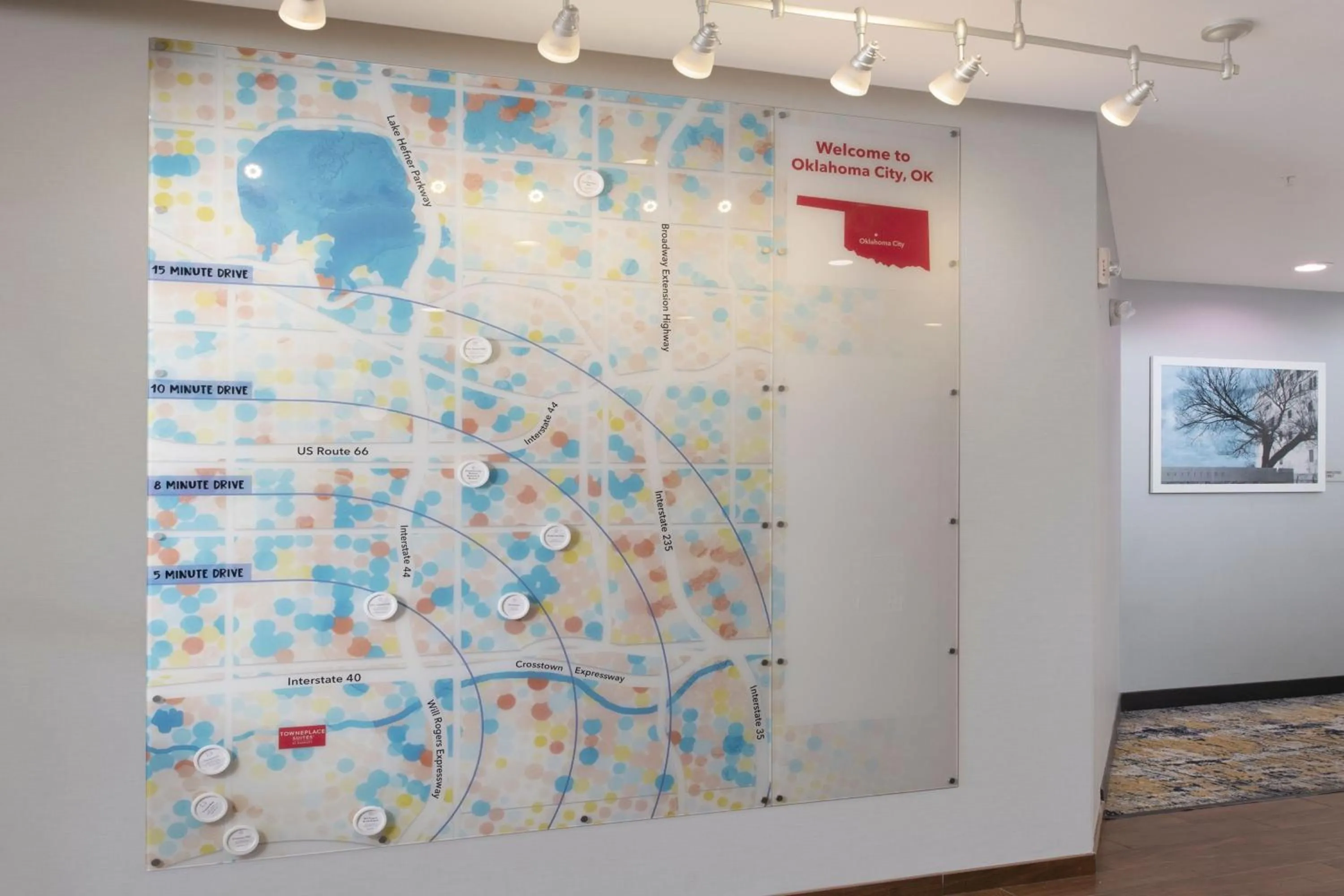 View (from property/room) in TownePlace Suites Oklahoma City Airport