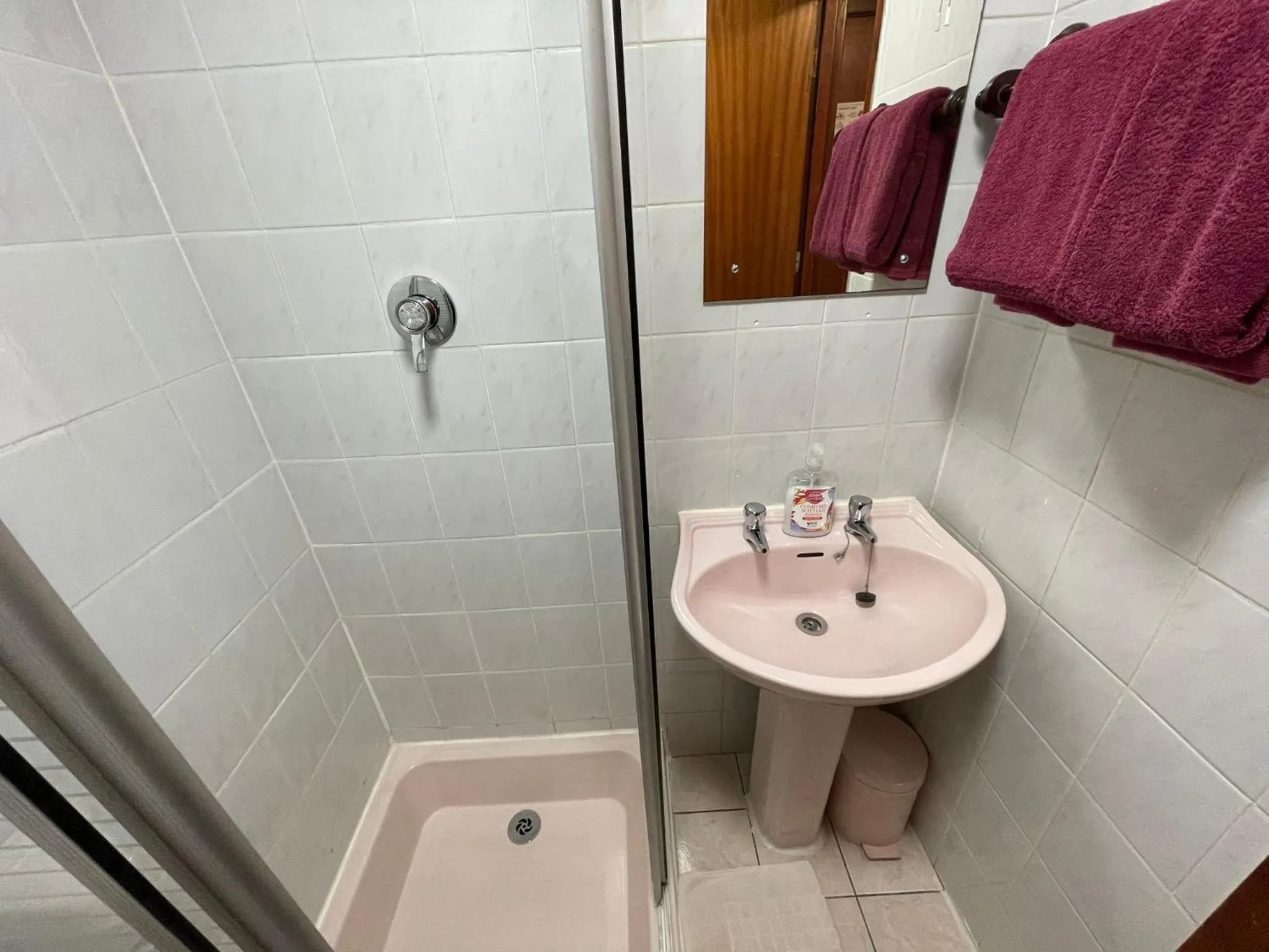 Shower in Galaxy Hotel