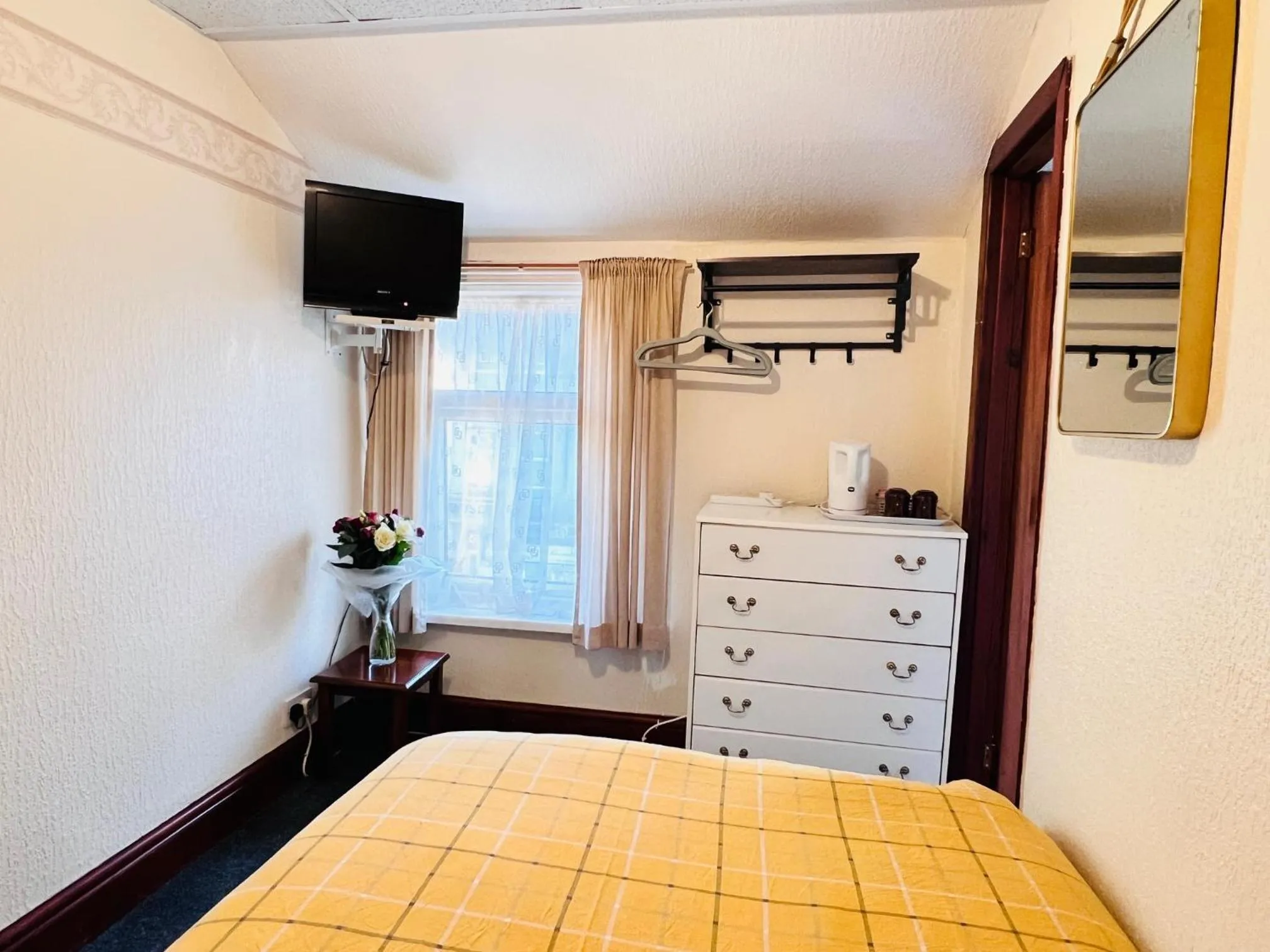 Photo of the whole room, Bed in Galaxy Hotel