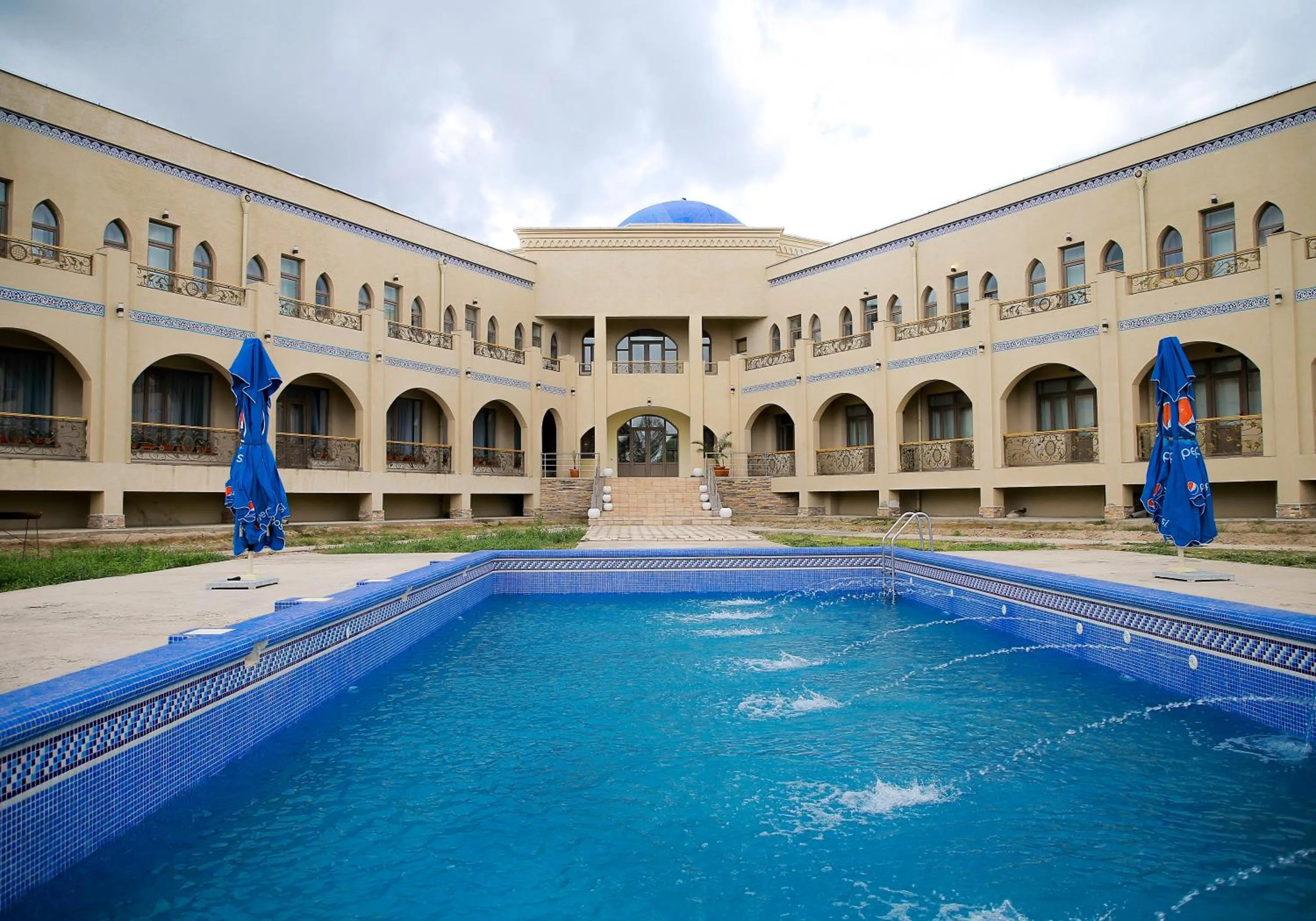 Swimming pool in Khiva Residence Hotel