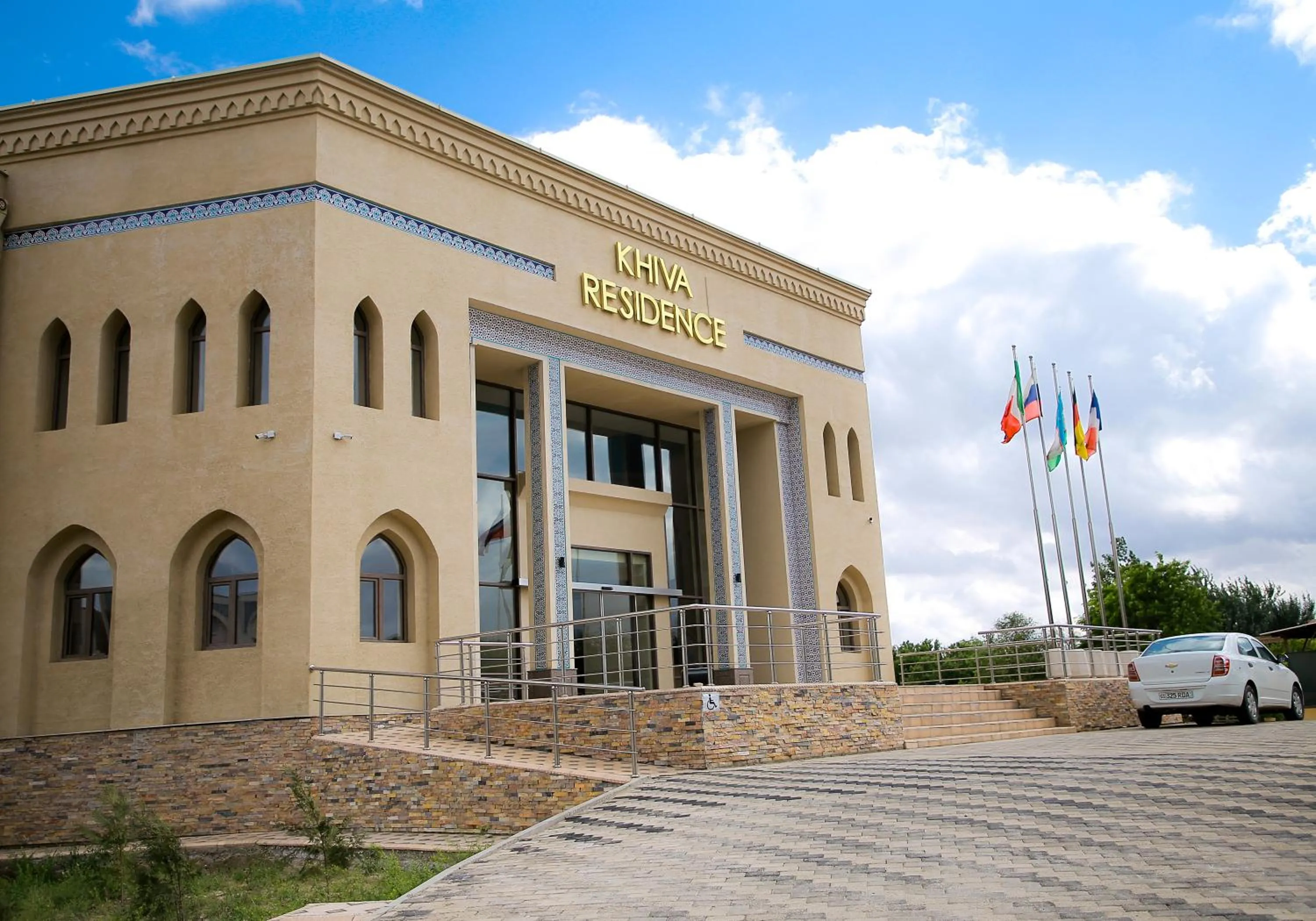 Property building in Khiva Residence Hotel