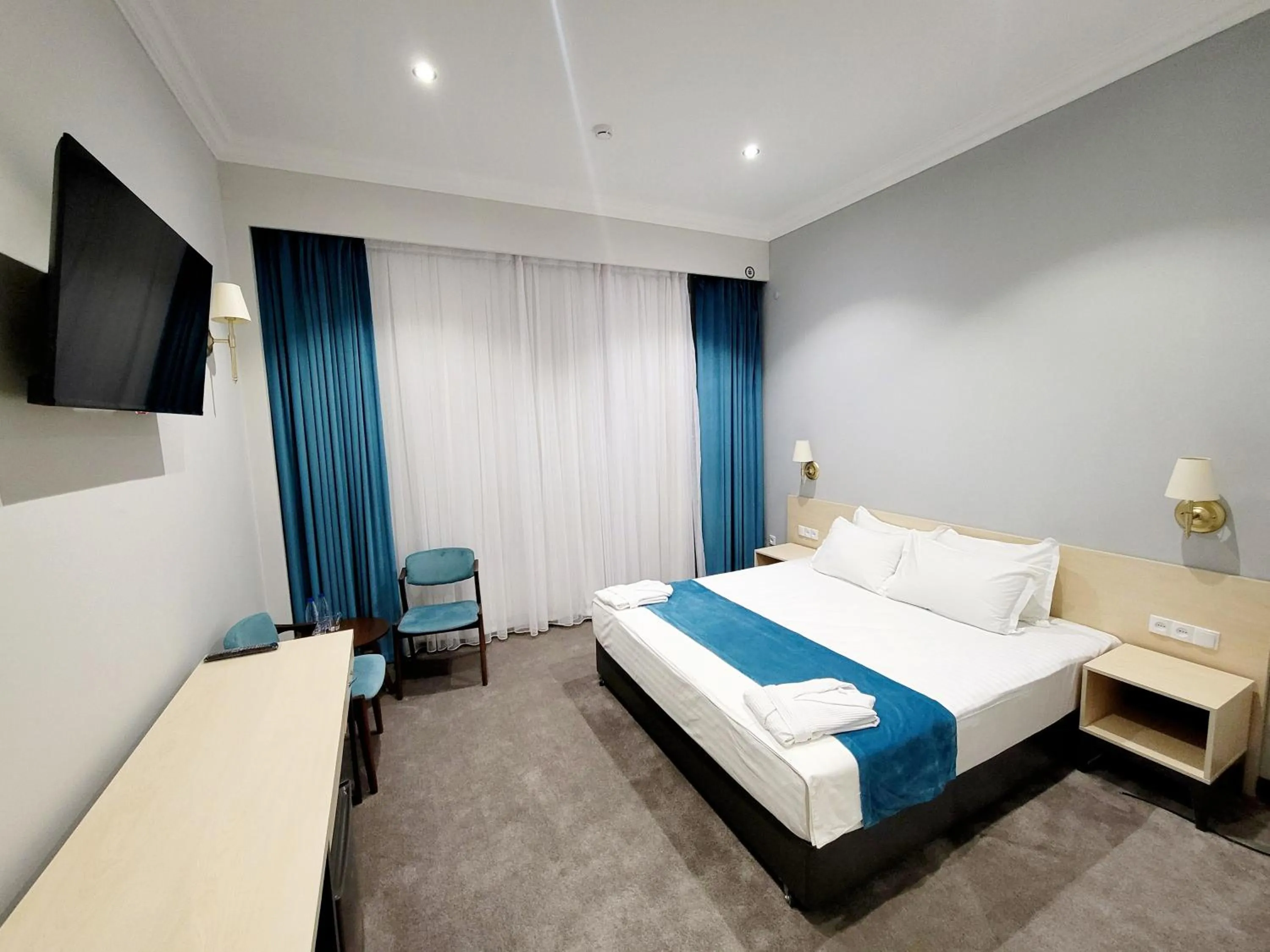 Bed in Khiva Residence Hotel