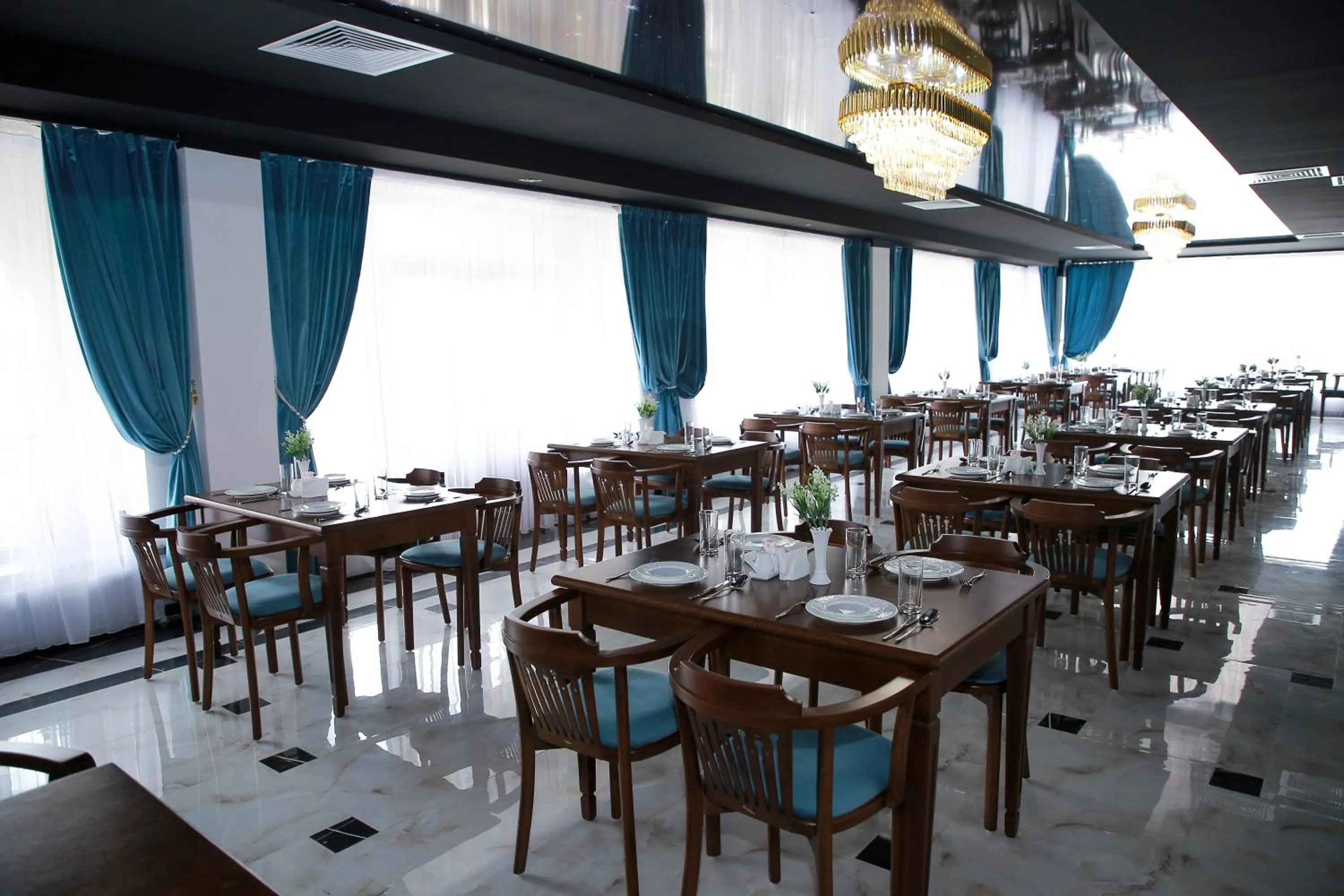 Continental breakfast in Khiva Residence Hotel