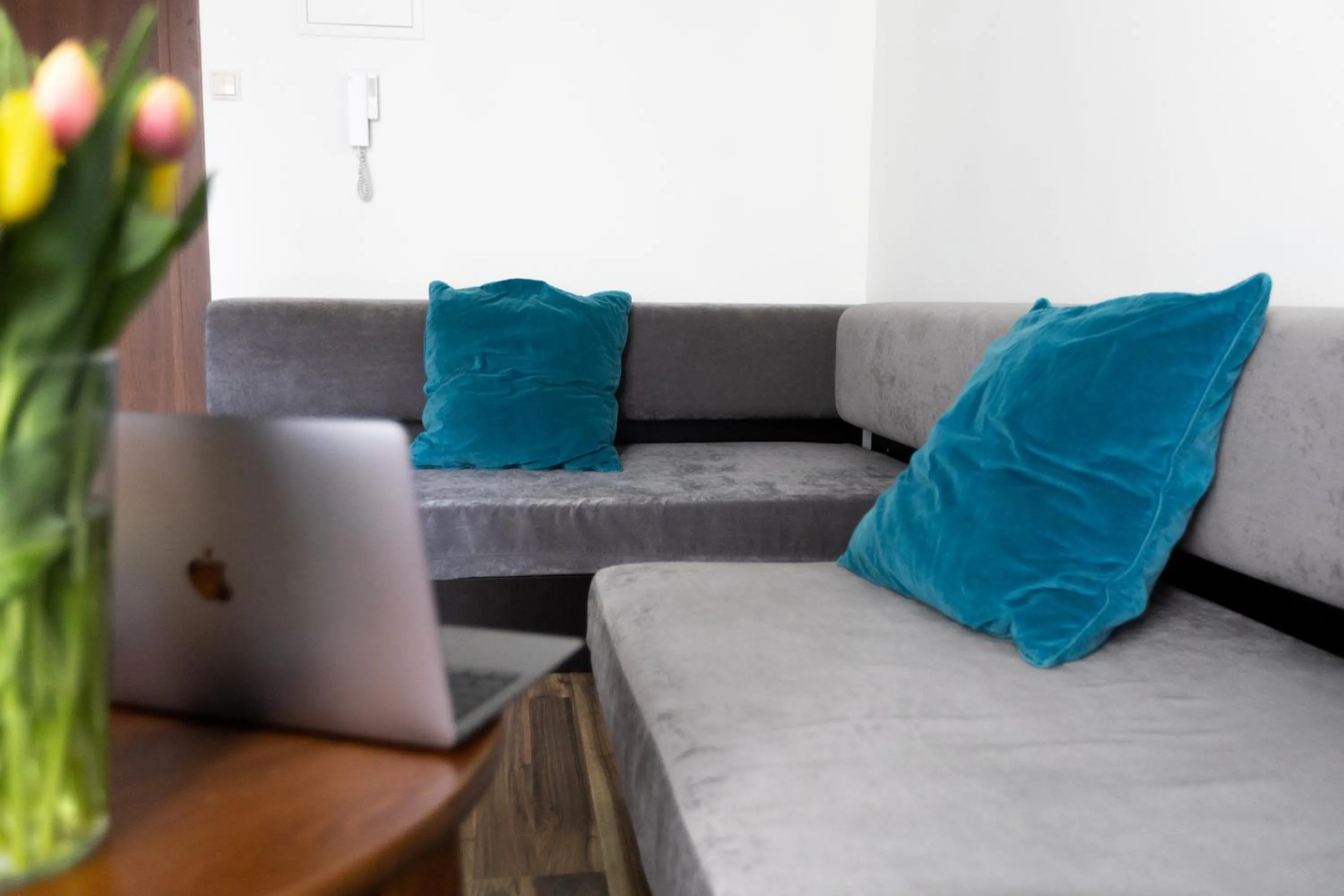 Photo of the whole room, Bed in Salve station