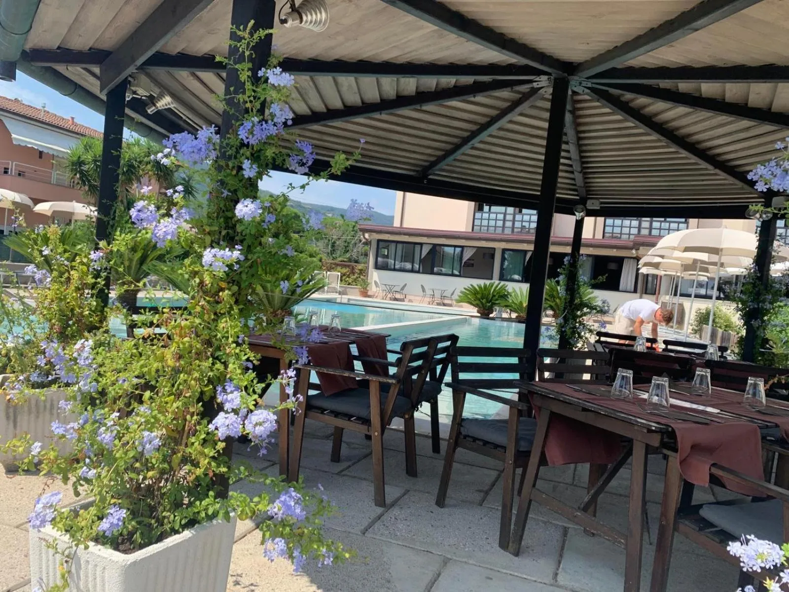 Swimming pool in River Park Hotel