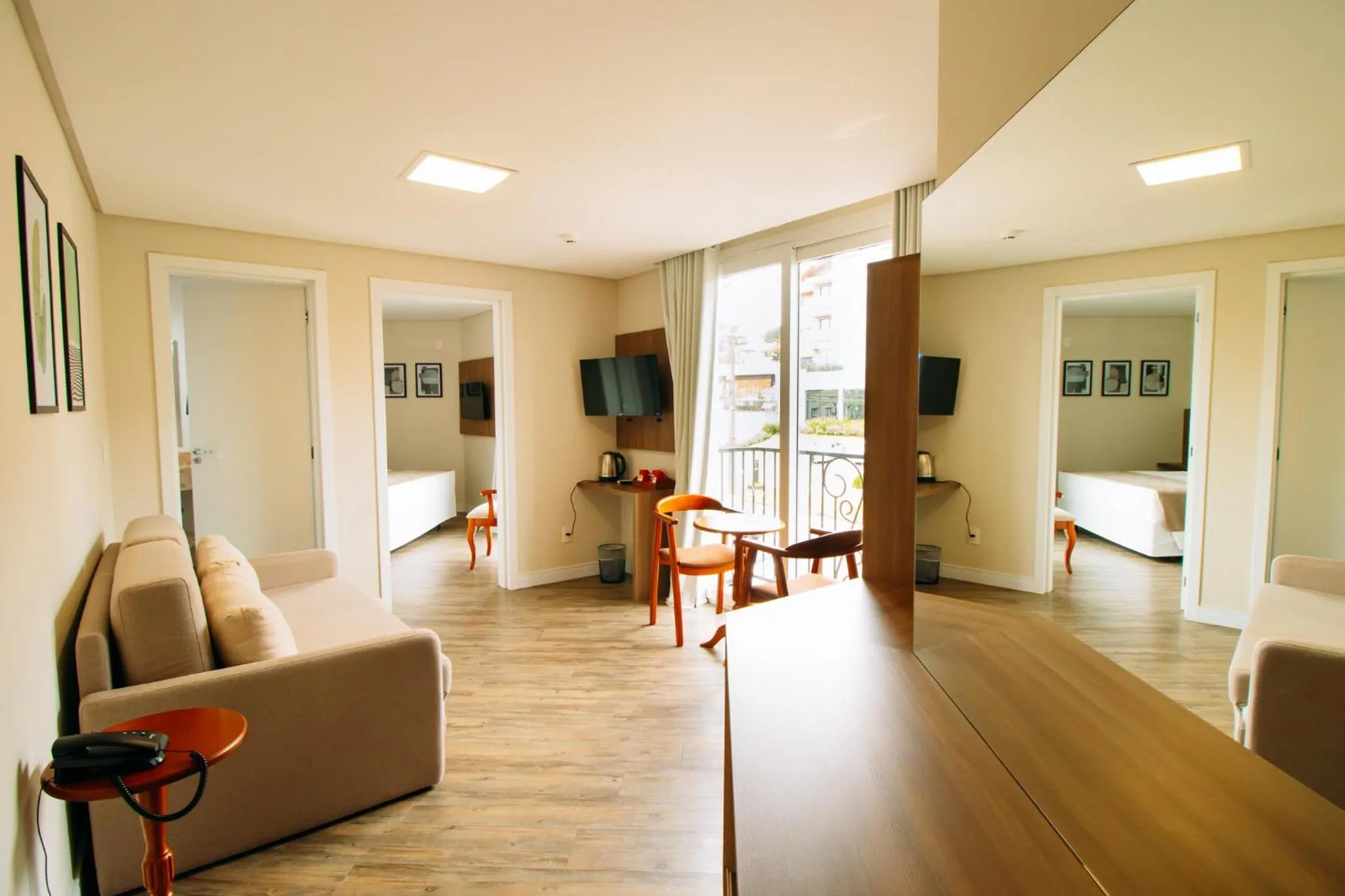 Bedroom in Augusta Centro Hotel