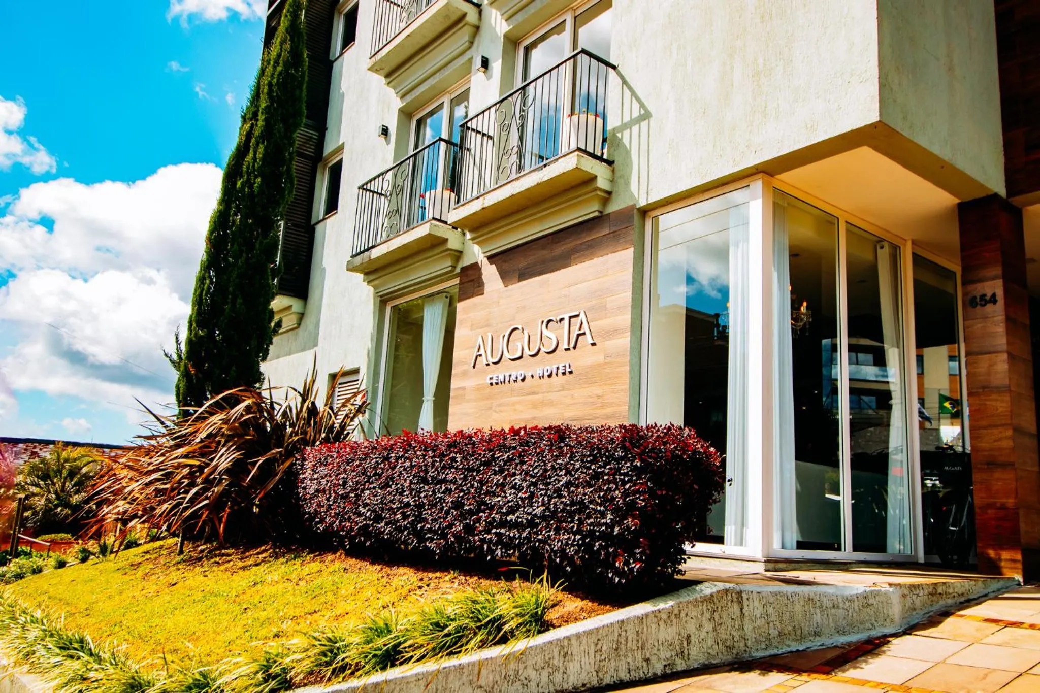 Facade/entrance in Augusta Centro Hotel