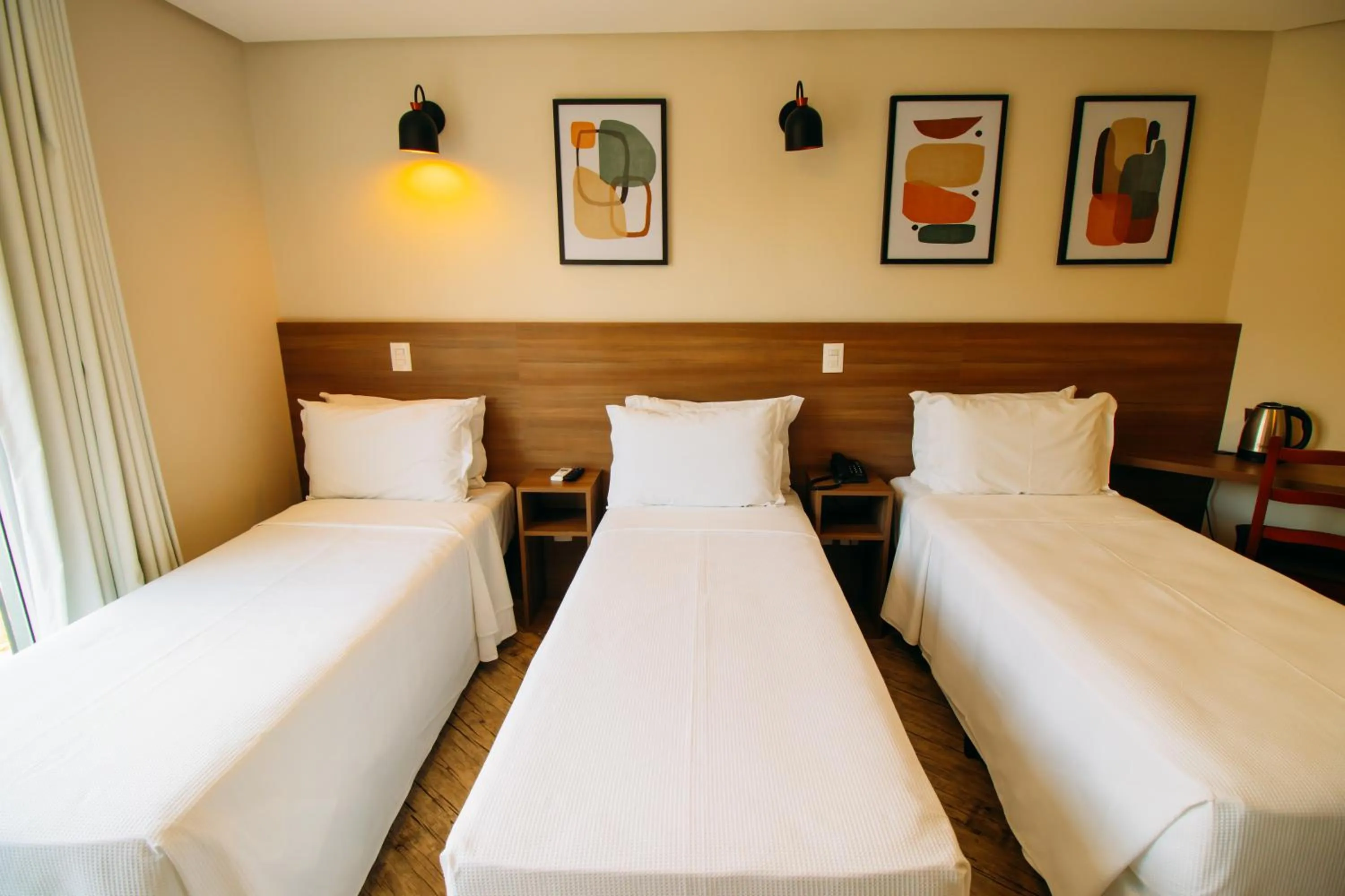 Bed in Augusta Centro Hotel