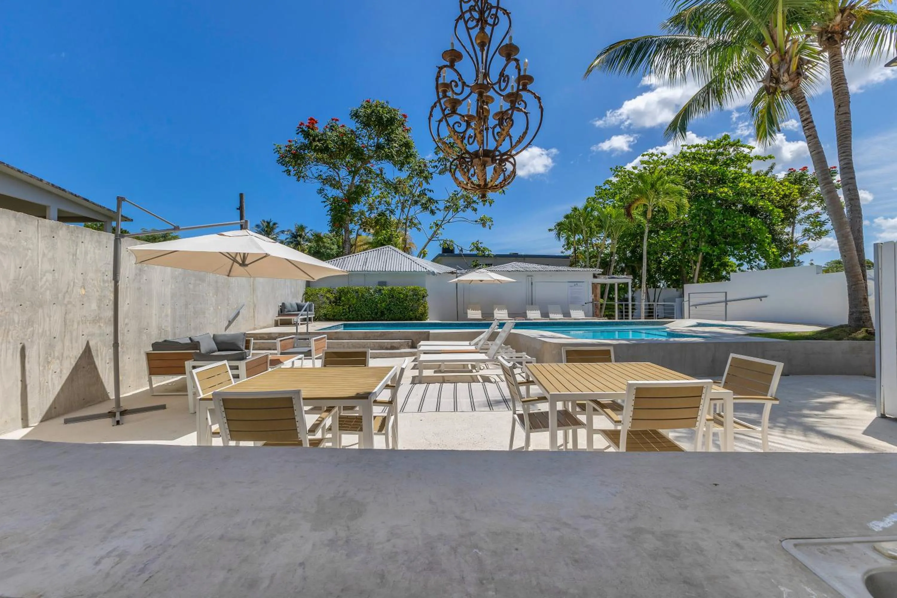 Patio in Viento Beach Lodge