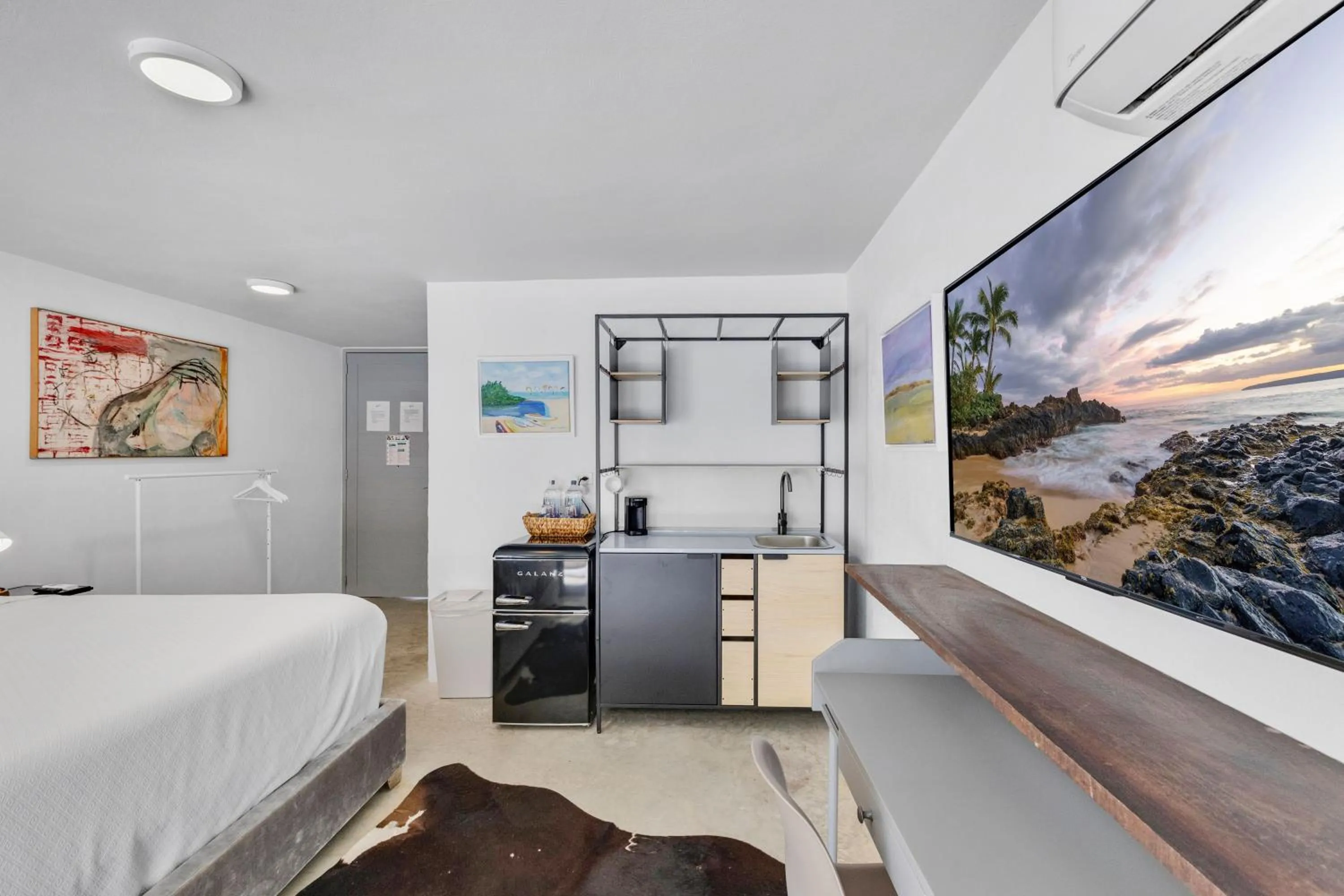 Bed in Viento Beach Lodge