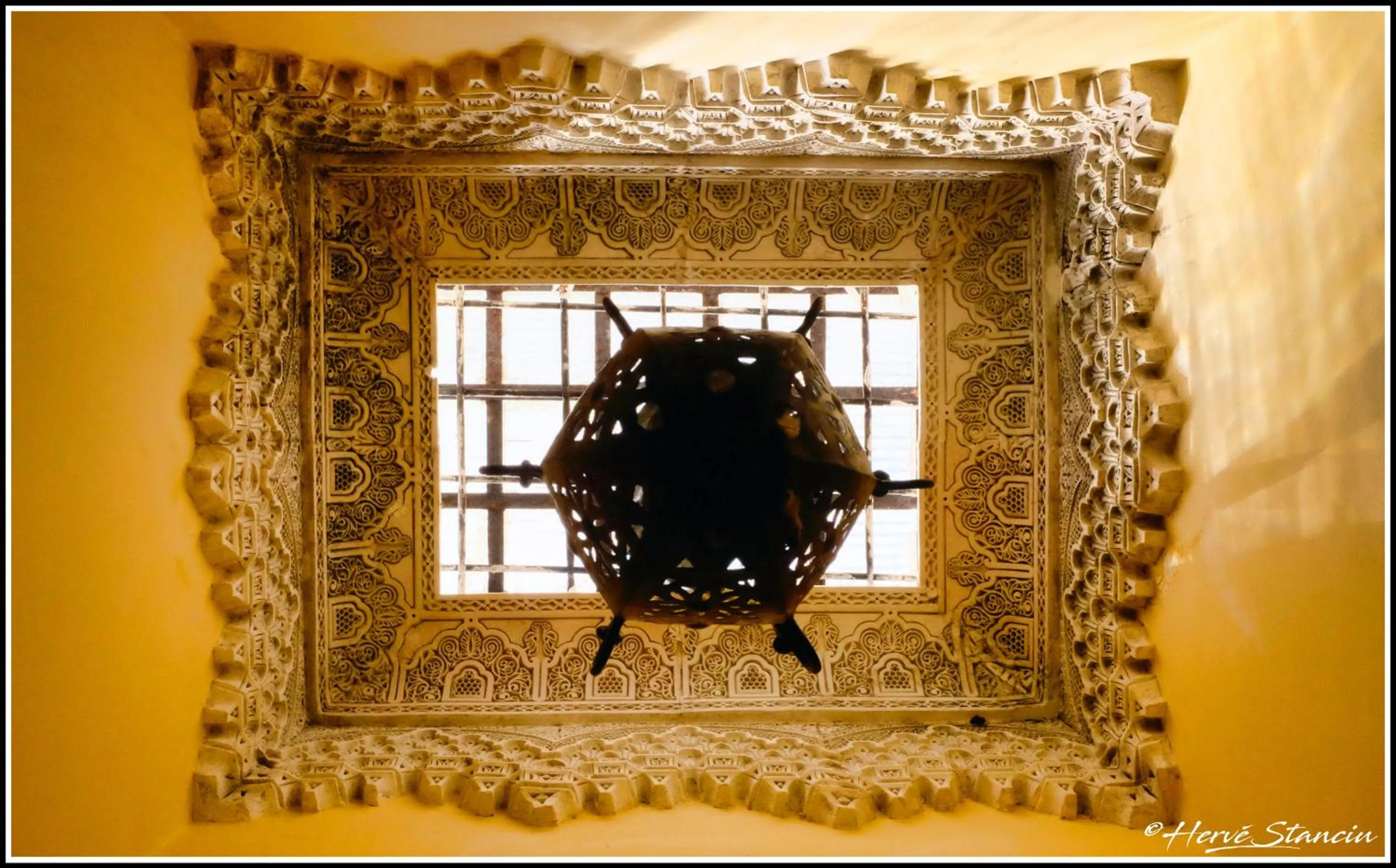 Decorative detail in Riad Layalina Fes