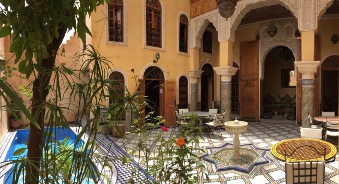 Patio in Riad Layalina Fes