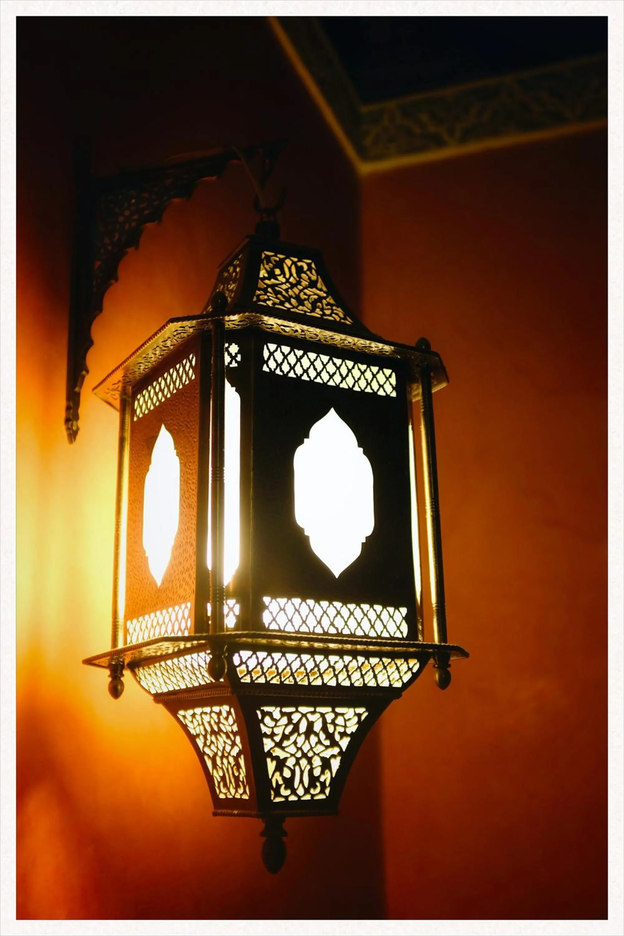 Decorative detail in Riad Layalina Fes
