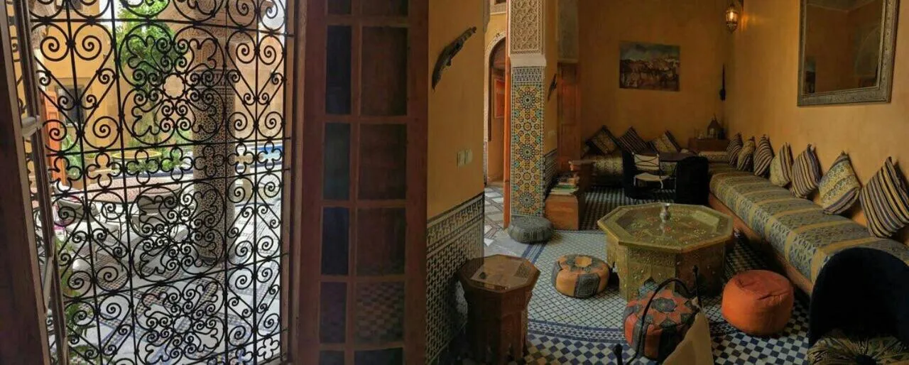 Living room in Riad Layalina Fes