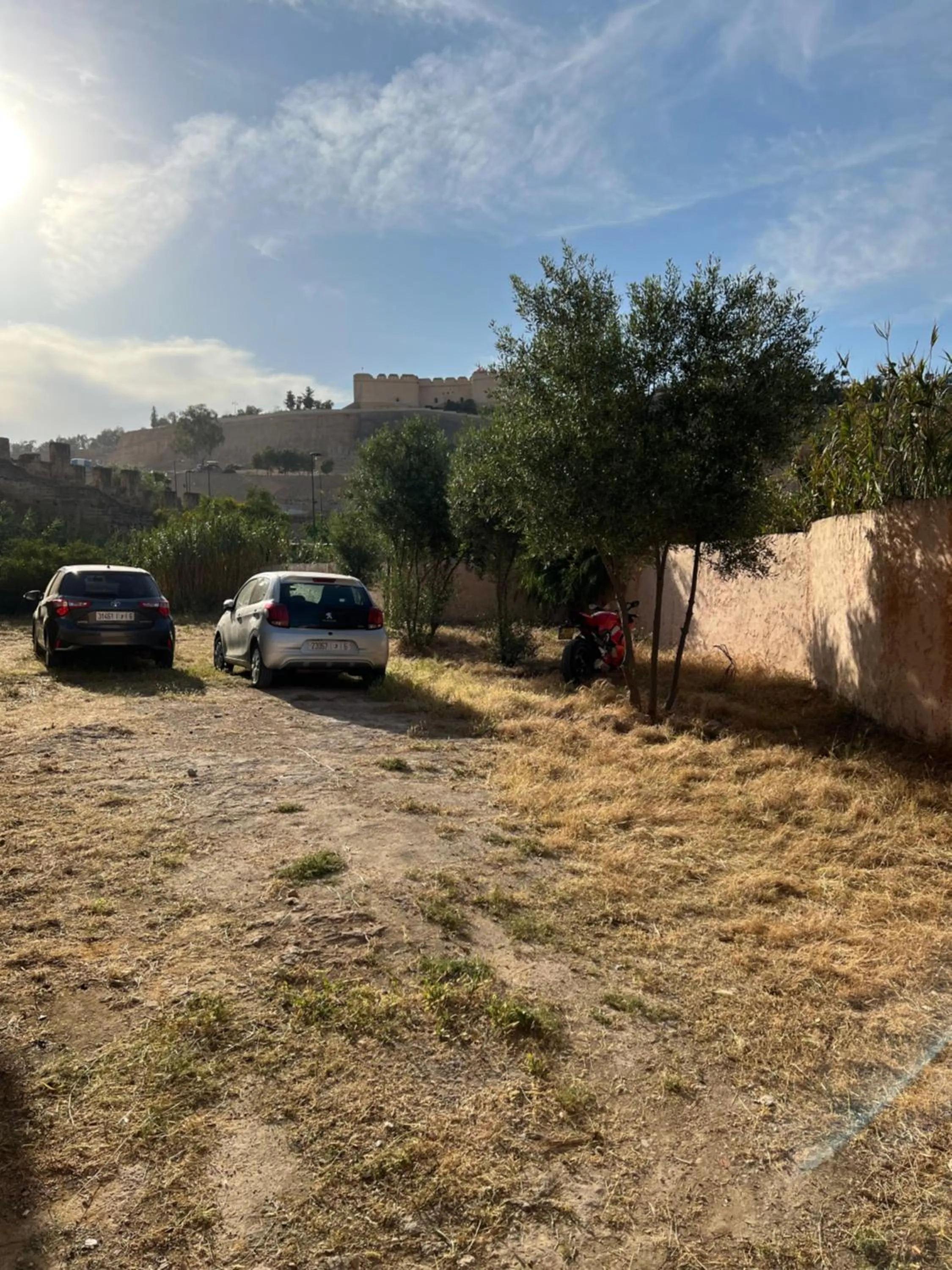 Parking in Riad Layalina Fes