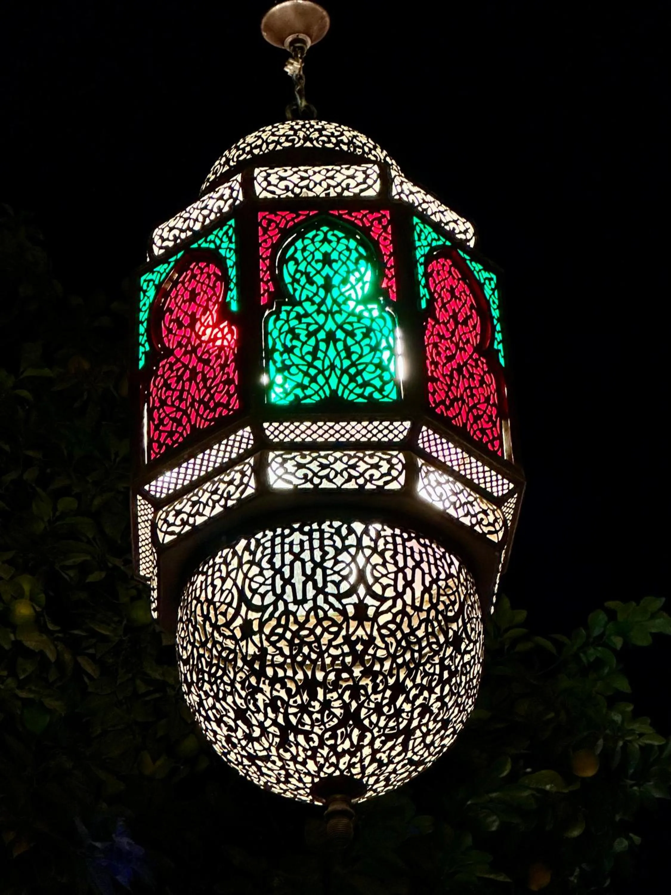 Decorative detail in Riad Layalina Fes