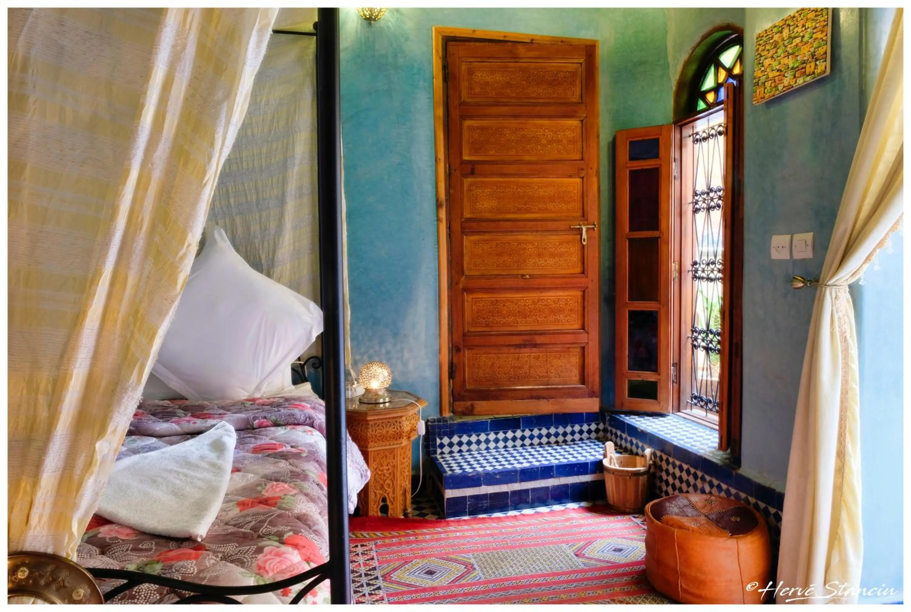 Bedroom, Bed in Riad Layalina Fes