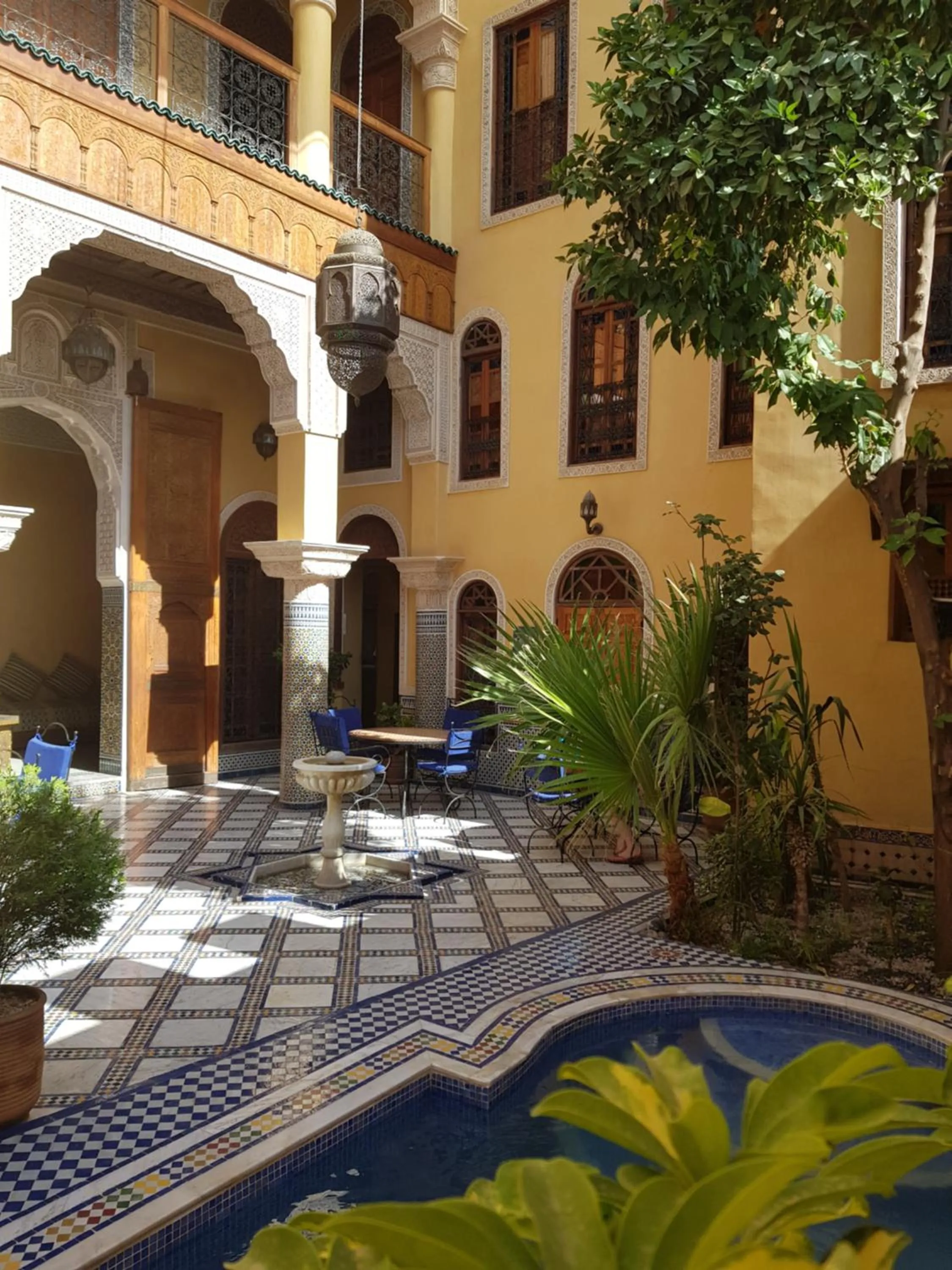 Patio in Riad Layalina Fes