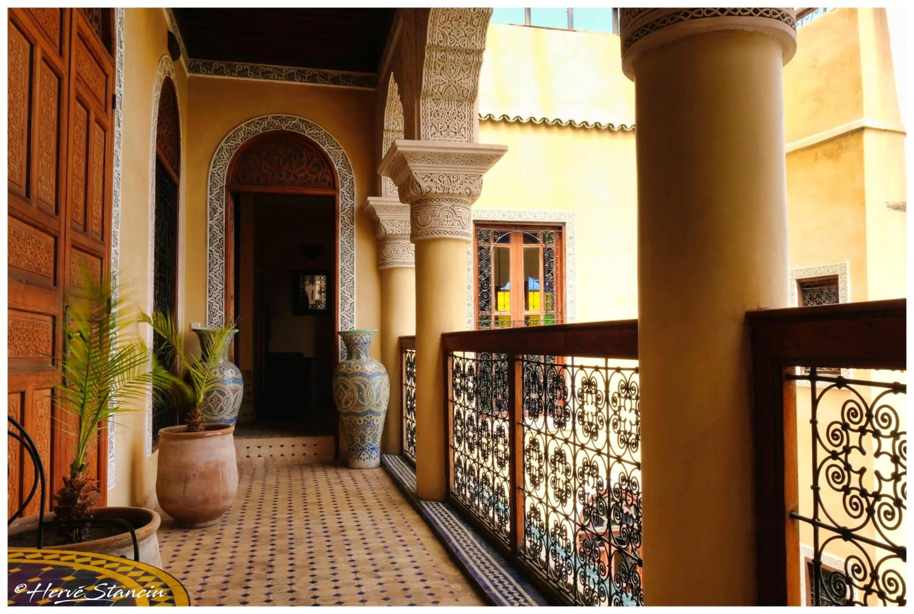 Facade/entrance in Riad Layalina Fes