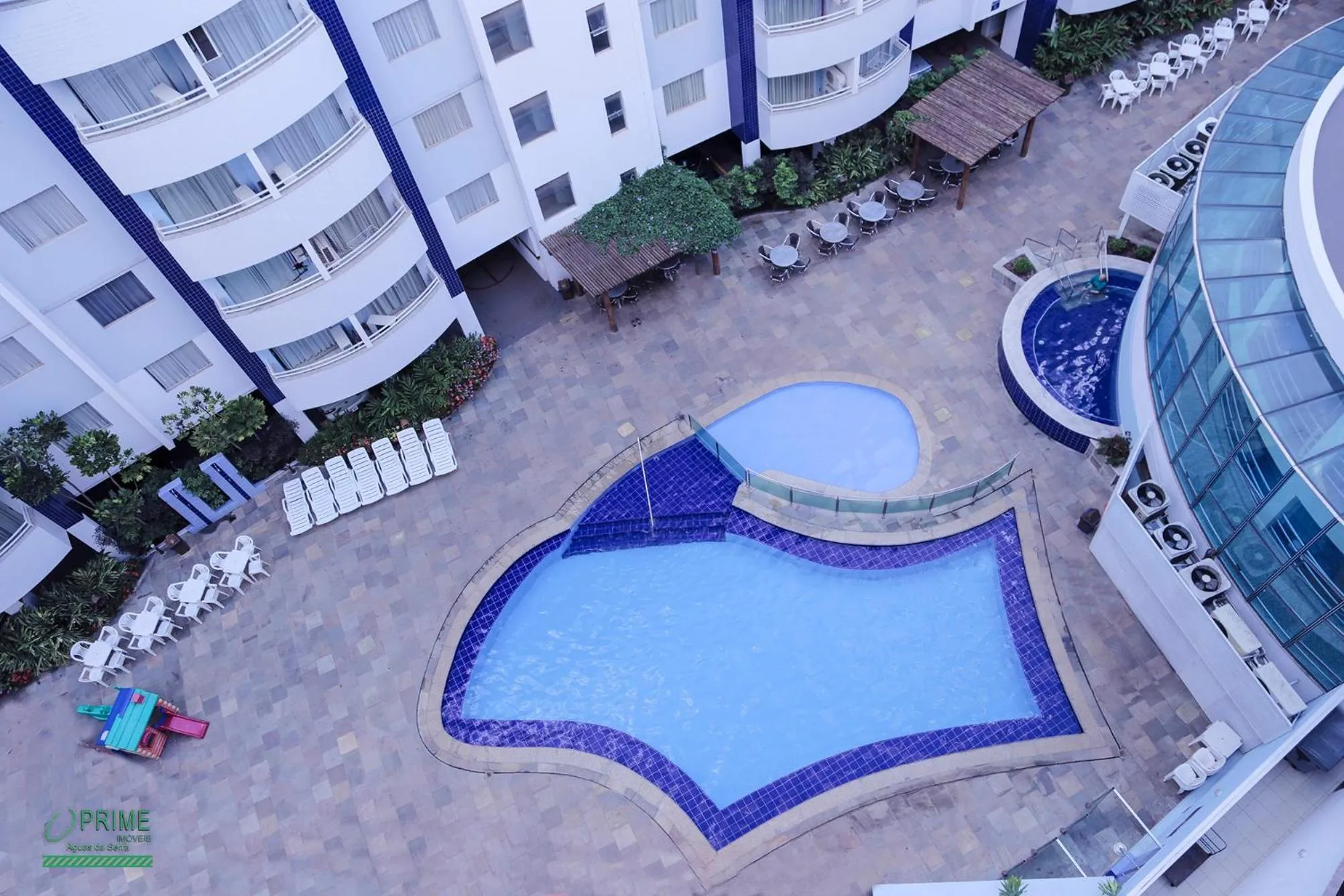 Aqua park in Prime Hotel Águas da Serra