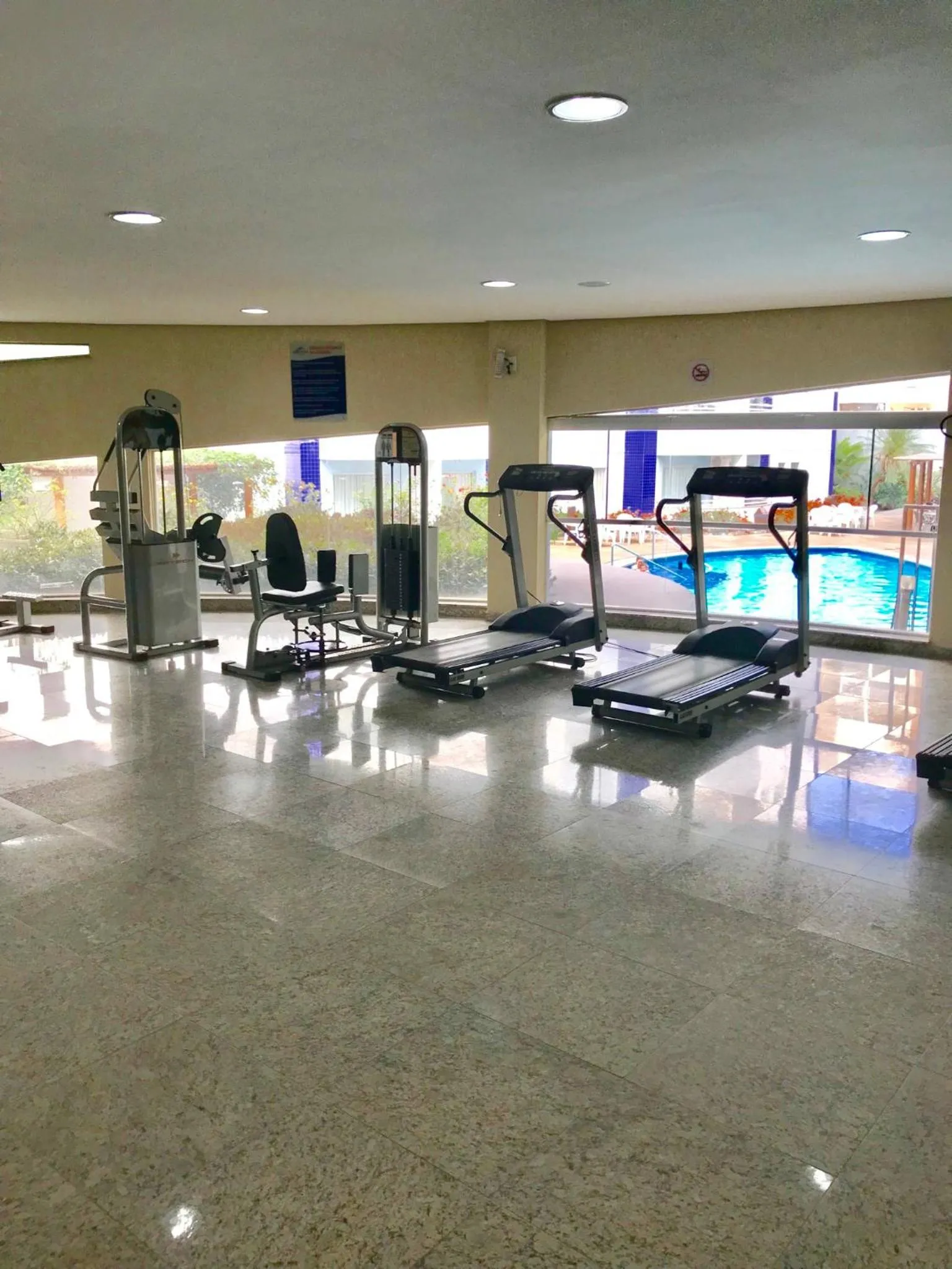 Fitness centre/facilities in Prime Hotel Águas da Serra