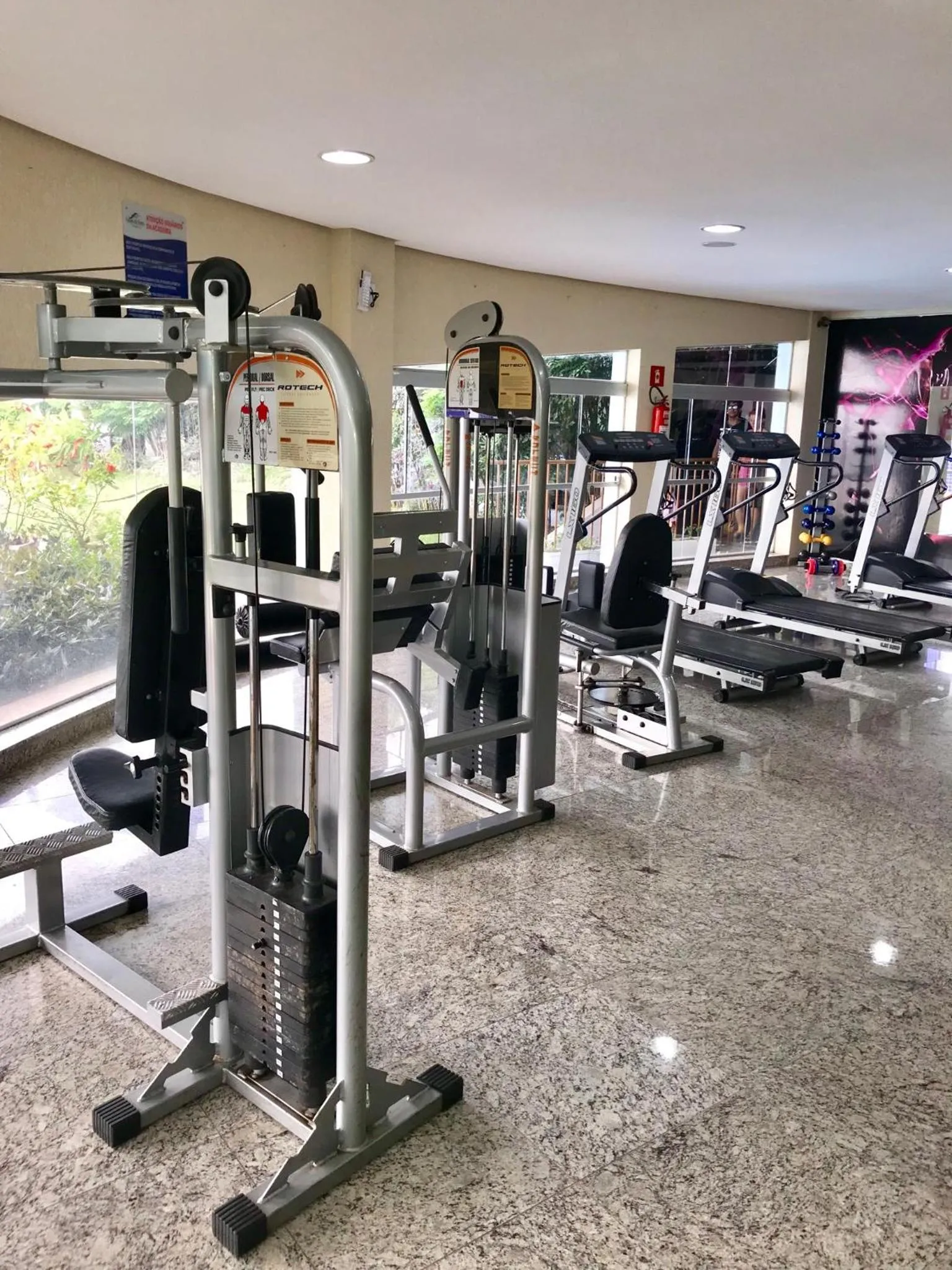 Fitness centre/facilities in Prime Hotel Águas da Serra