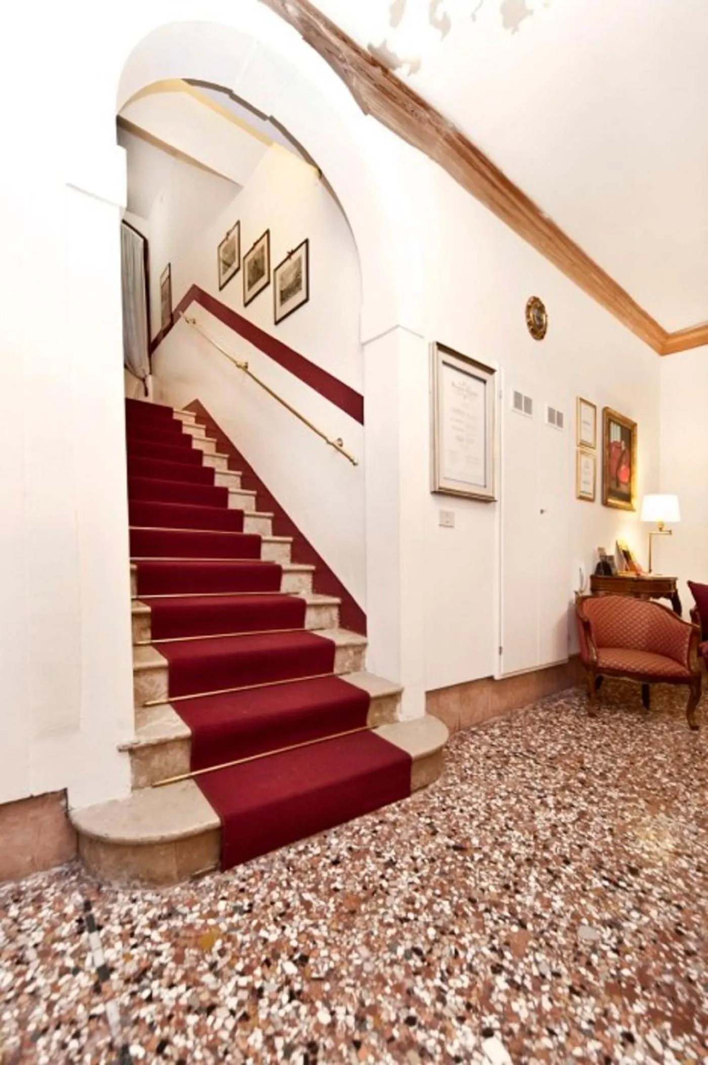 Lobby or reception in Hotel Alla Fava