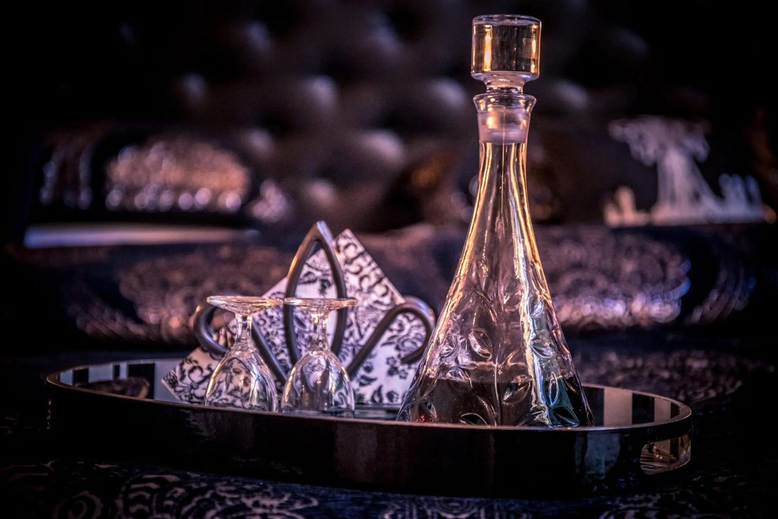 Decorative detail in Belle Le Vie