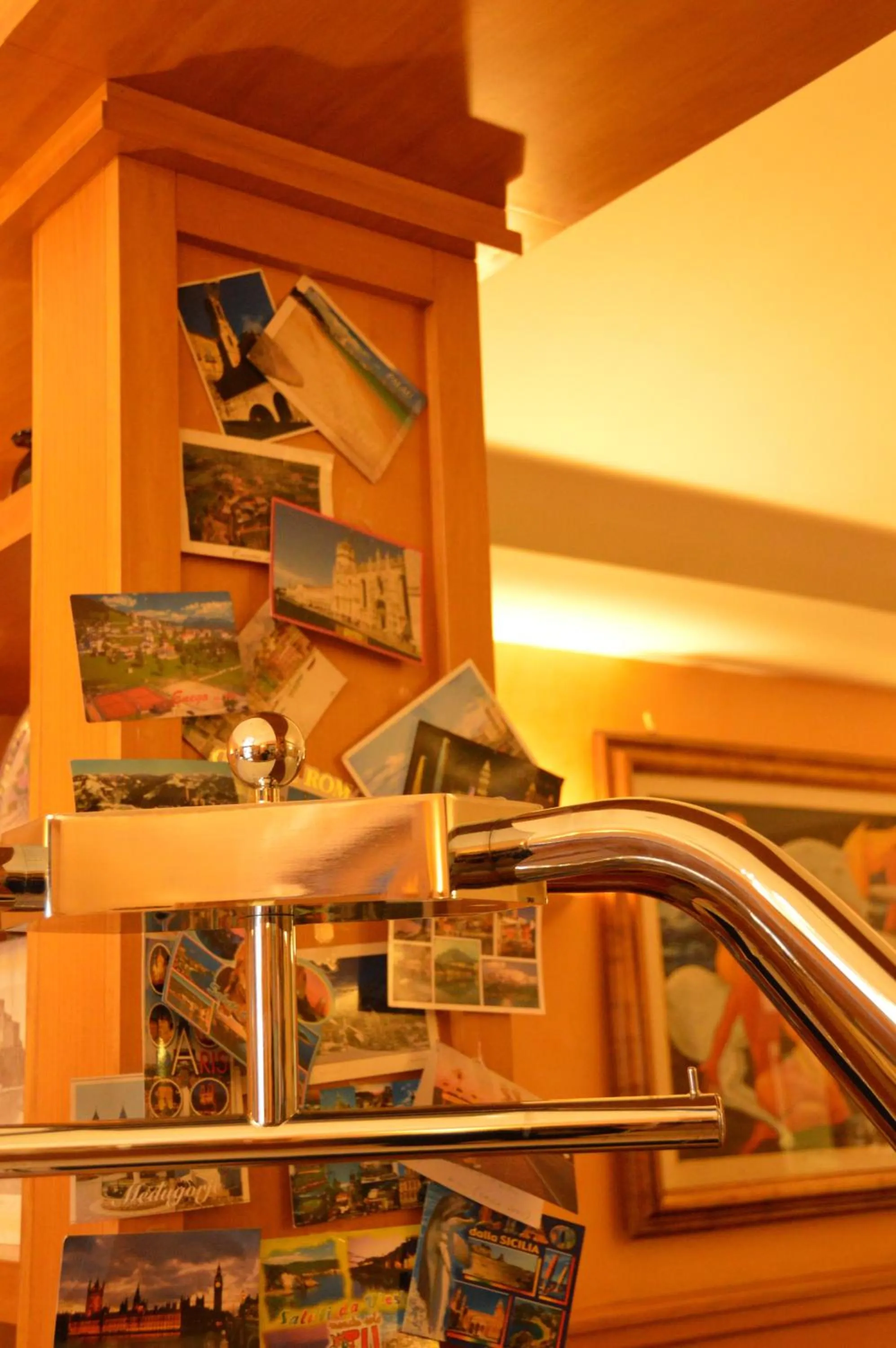 Decorative detail in Hotel Genova