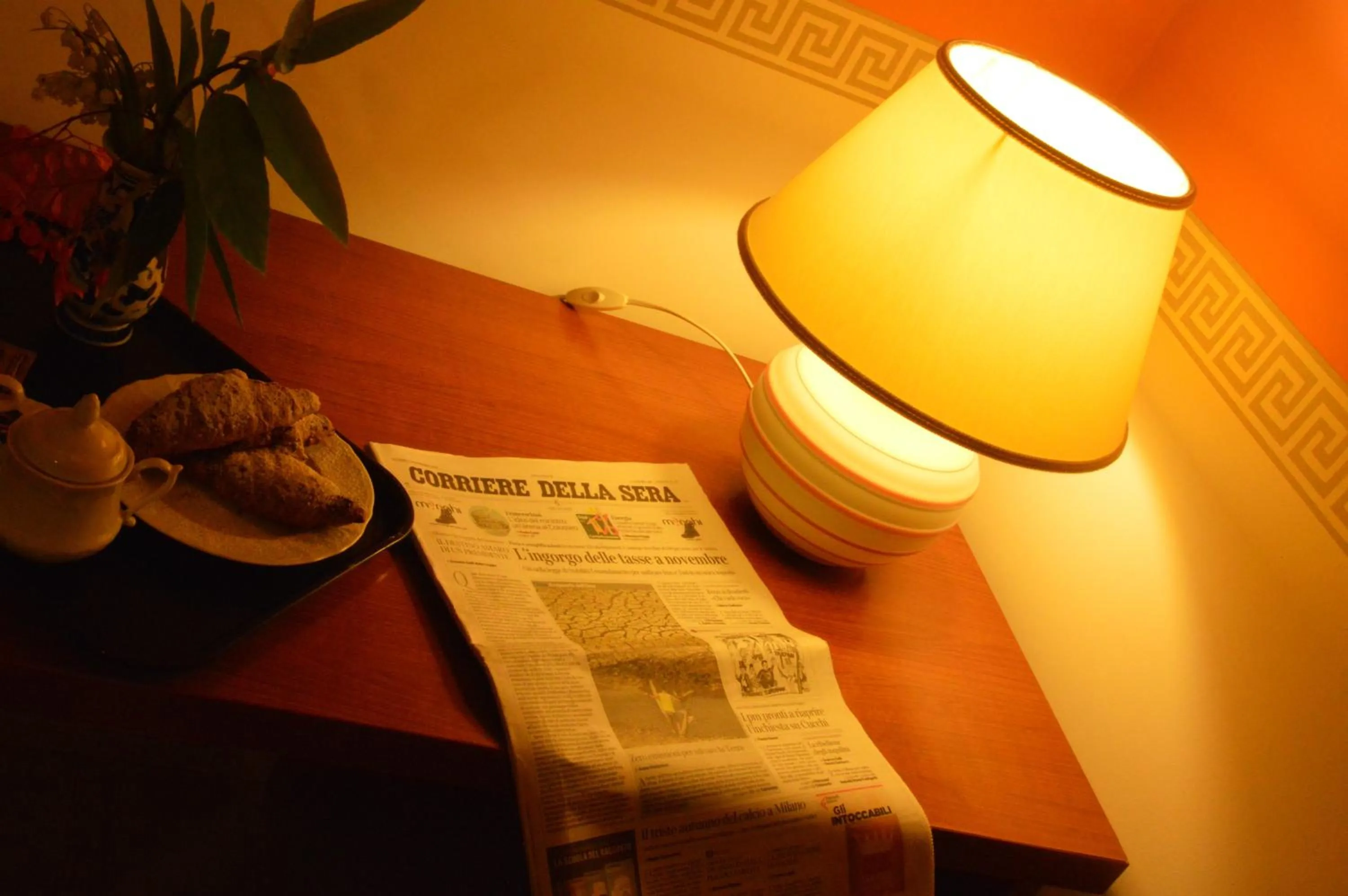 Decorative detail in Hotel Genova