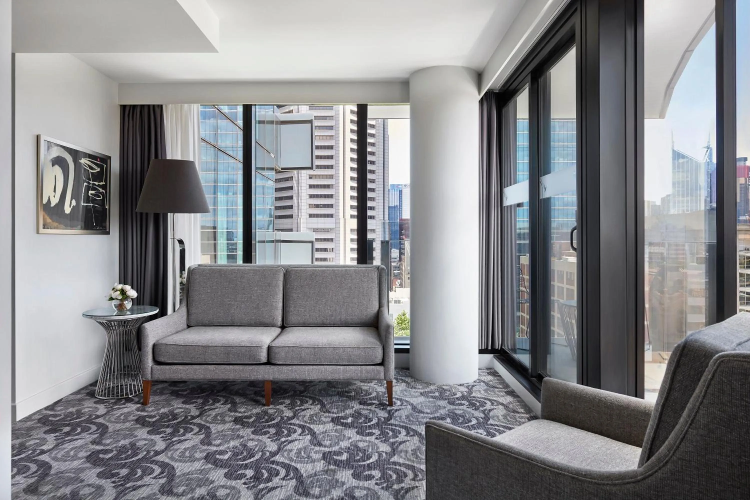 Living room in Sheraton Melbourne Hotel